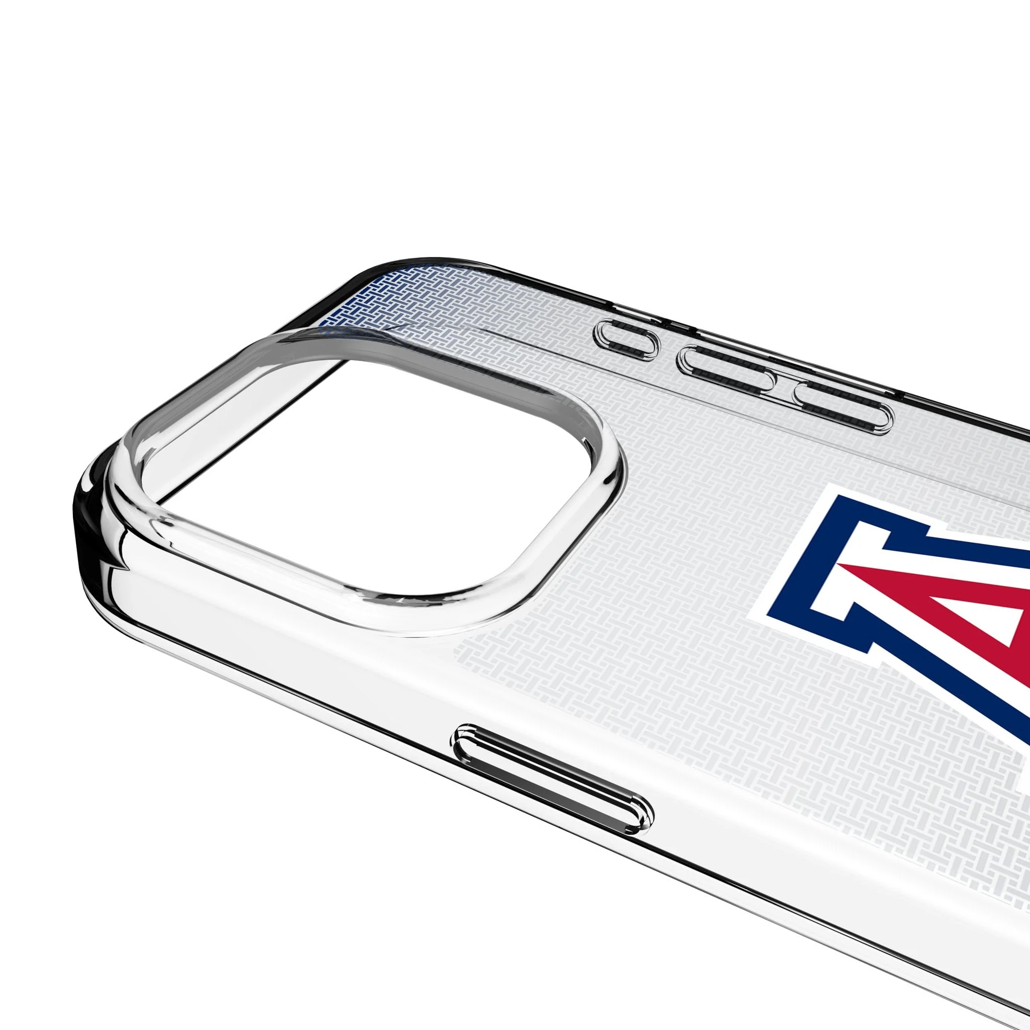 University of Arizona Wildcats Linen Clear Phone Case for Apple iPhone - Image 3