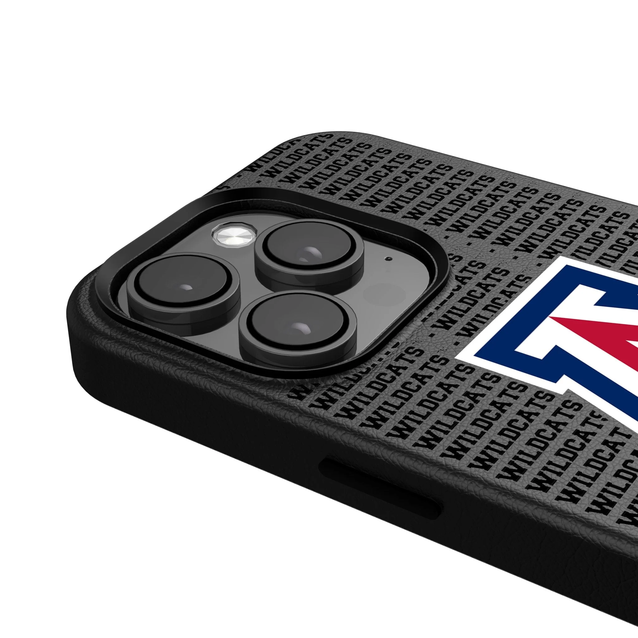 University of Arizona Wildcats Text Backdrop MagSafe Compatible Phone Case for Apple iPhone - Image 4