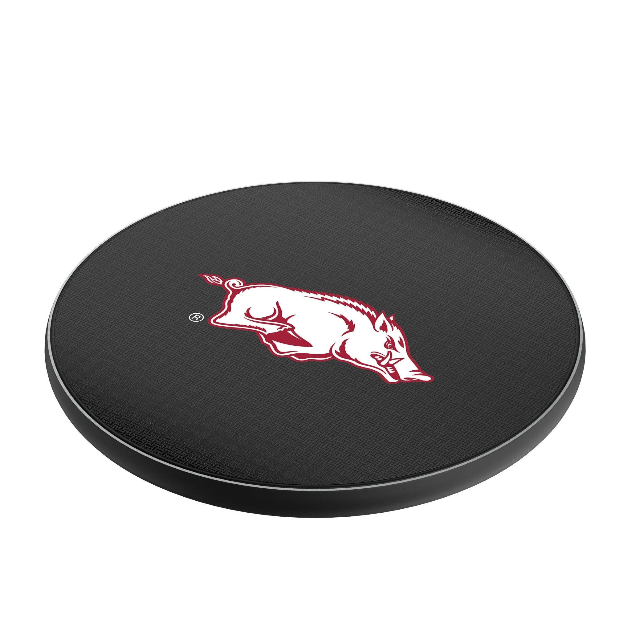 University of Arkansas Fayetteville Razorbacks Linen 15-Watt Wireless Charger - Image 2