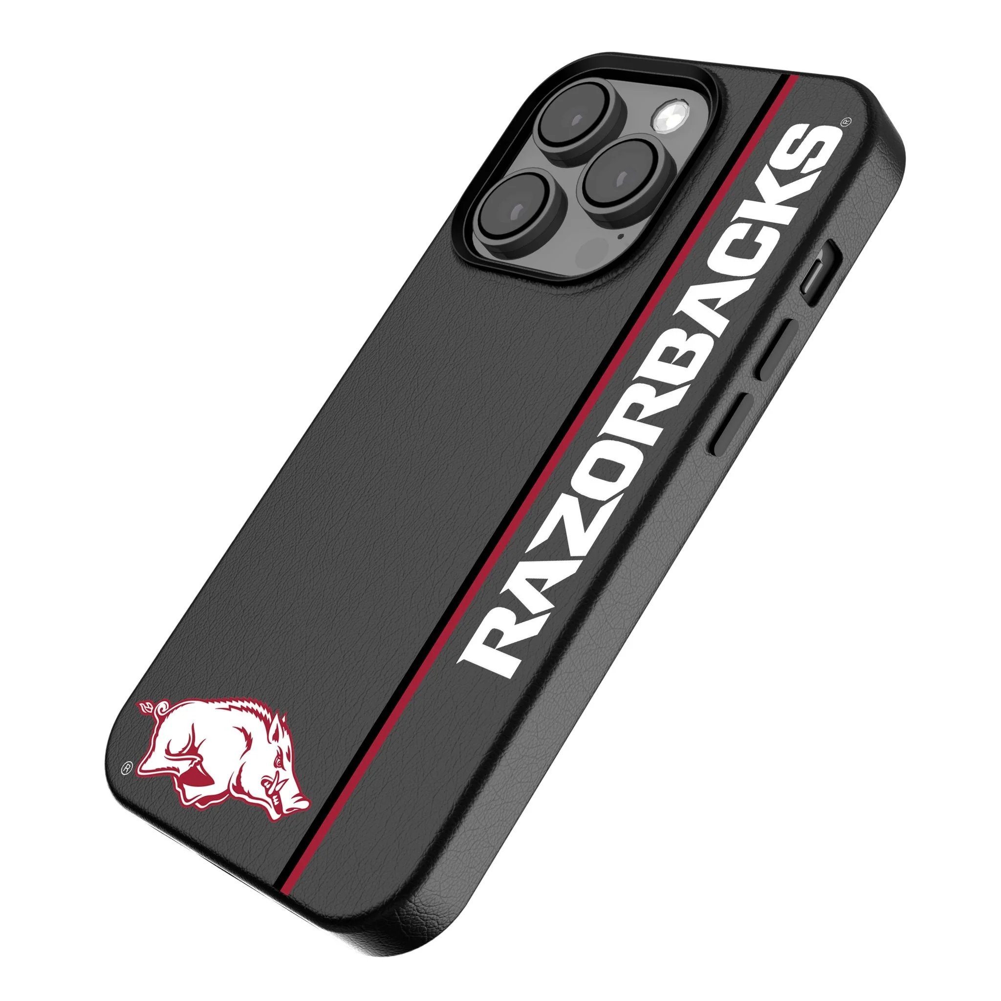 University of Arkansas Fayetteville Razorbacks Sidebar MagSafe Compatible Phone Case for Apple iPhone - Image 2