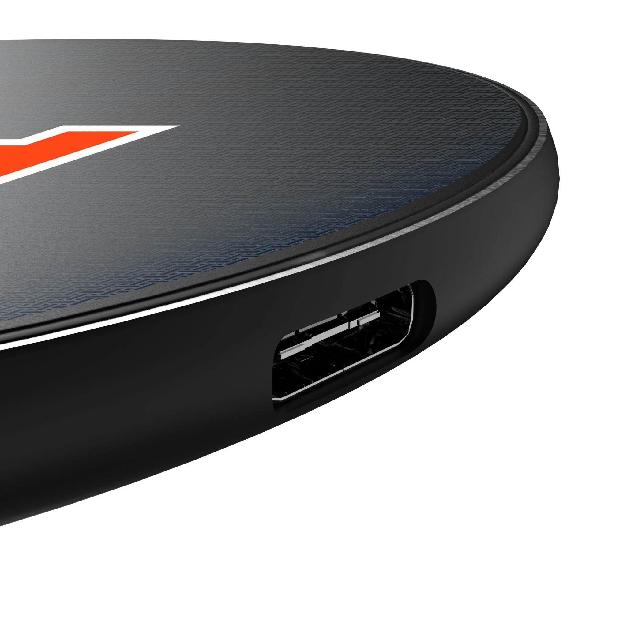 University of Auburn Tigers Linen 15-Watt Wireless Charger - Image 3