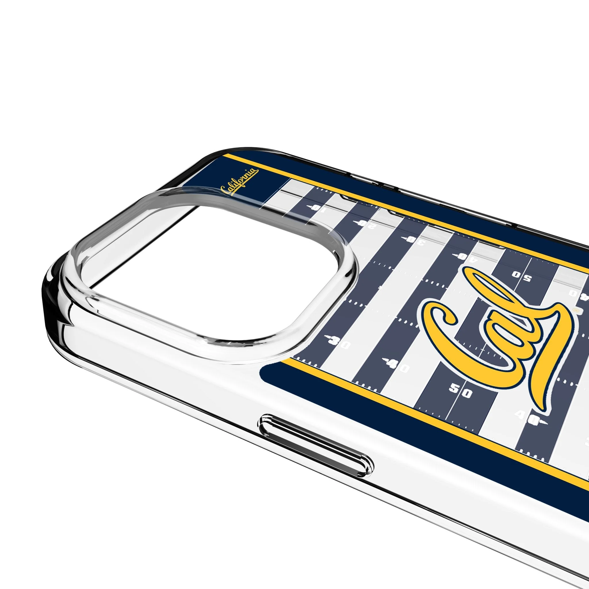 University of California Berkeley Golden Bears Field Clear Phone Case for Apple iPhone - Image 3