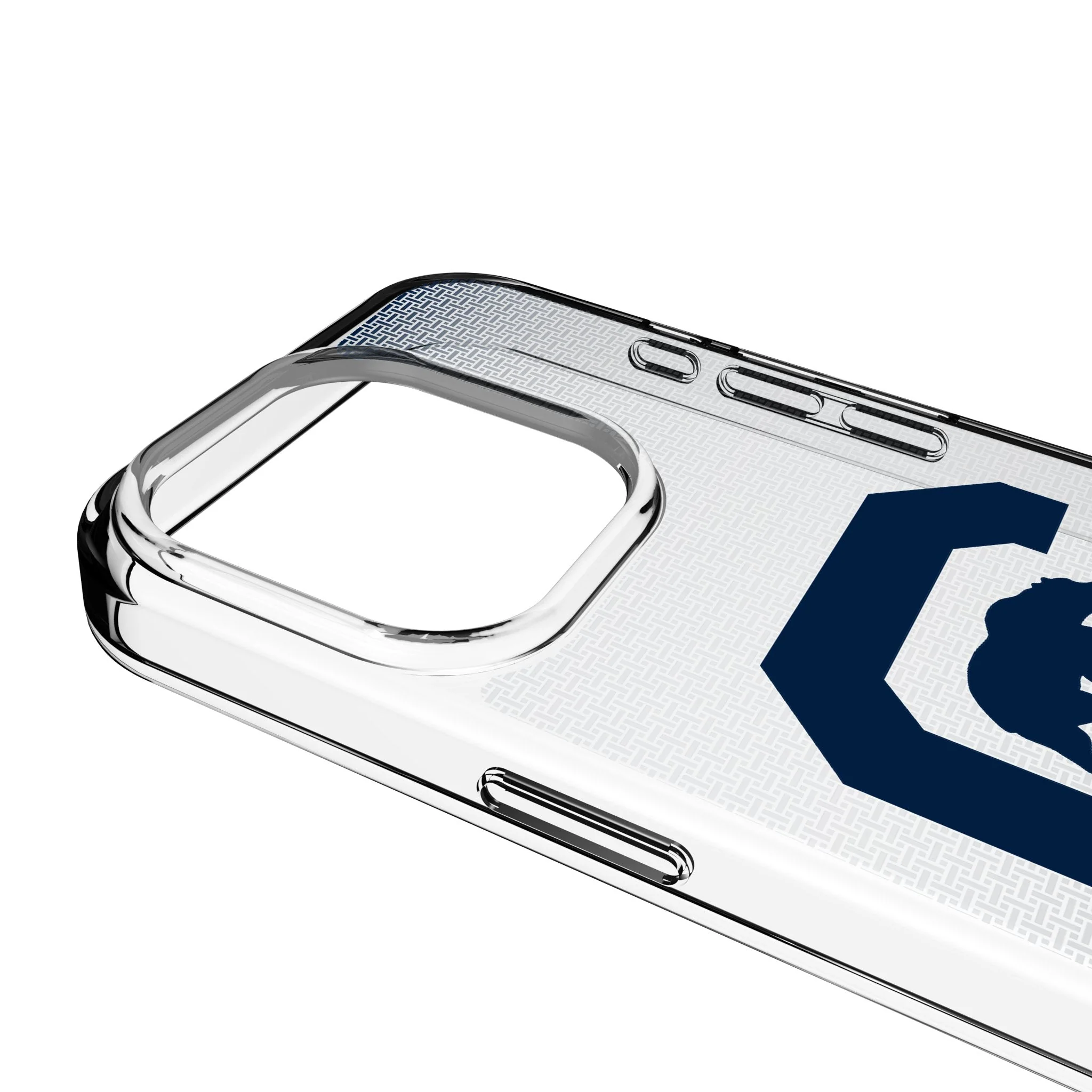 University of California Berkeley Golden Bears Linen Clear Phone Case for Apple iPhone - Image 3