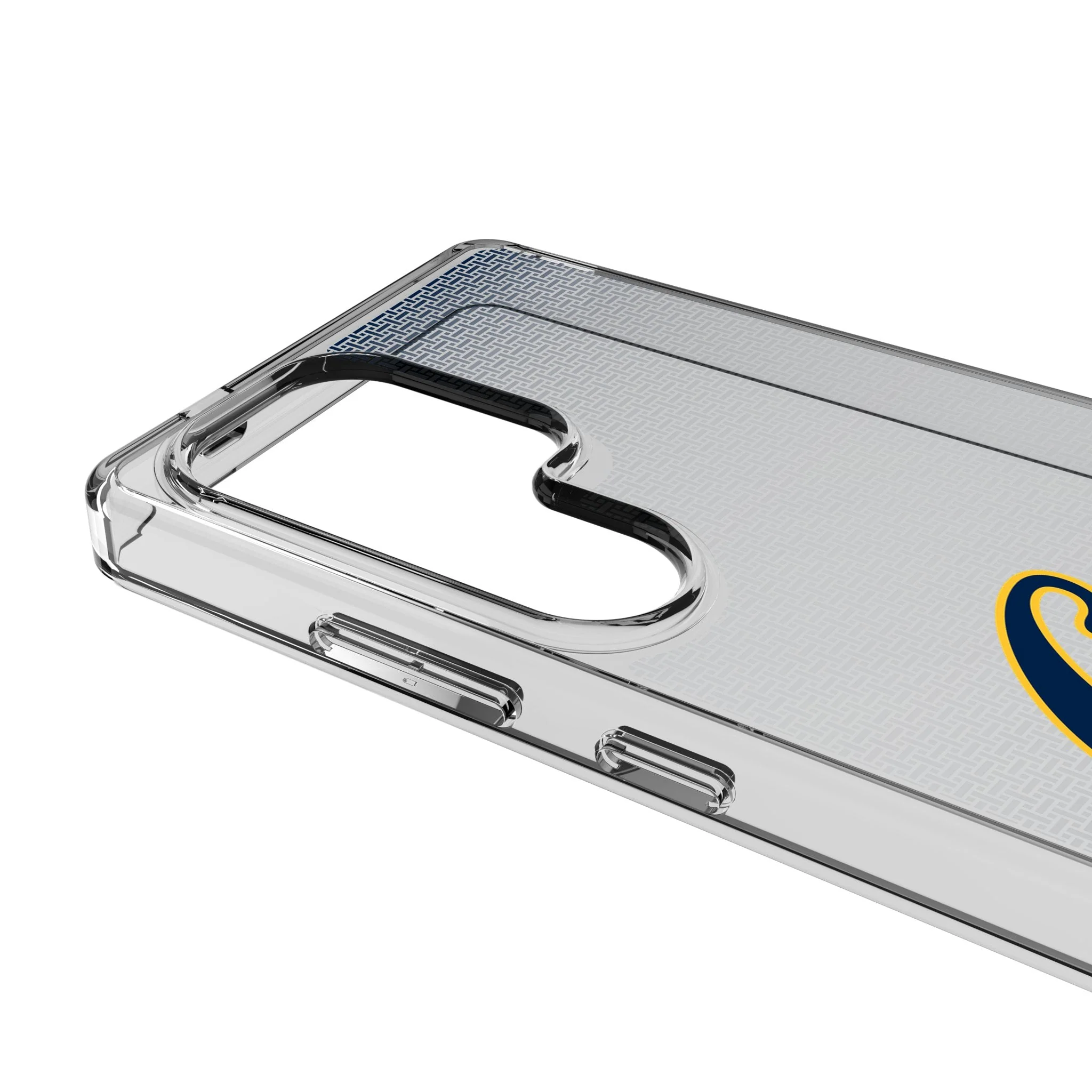 University of California Berkeley Golden Bears Linen Clear Phone Case for Samsung Galaxy - Image 3