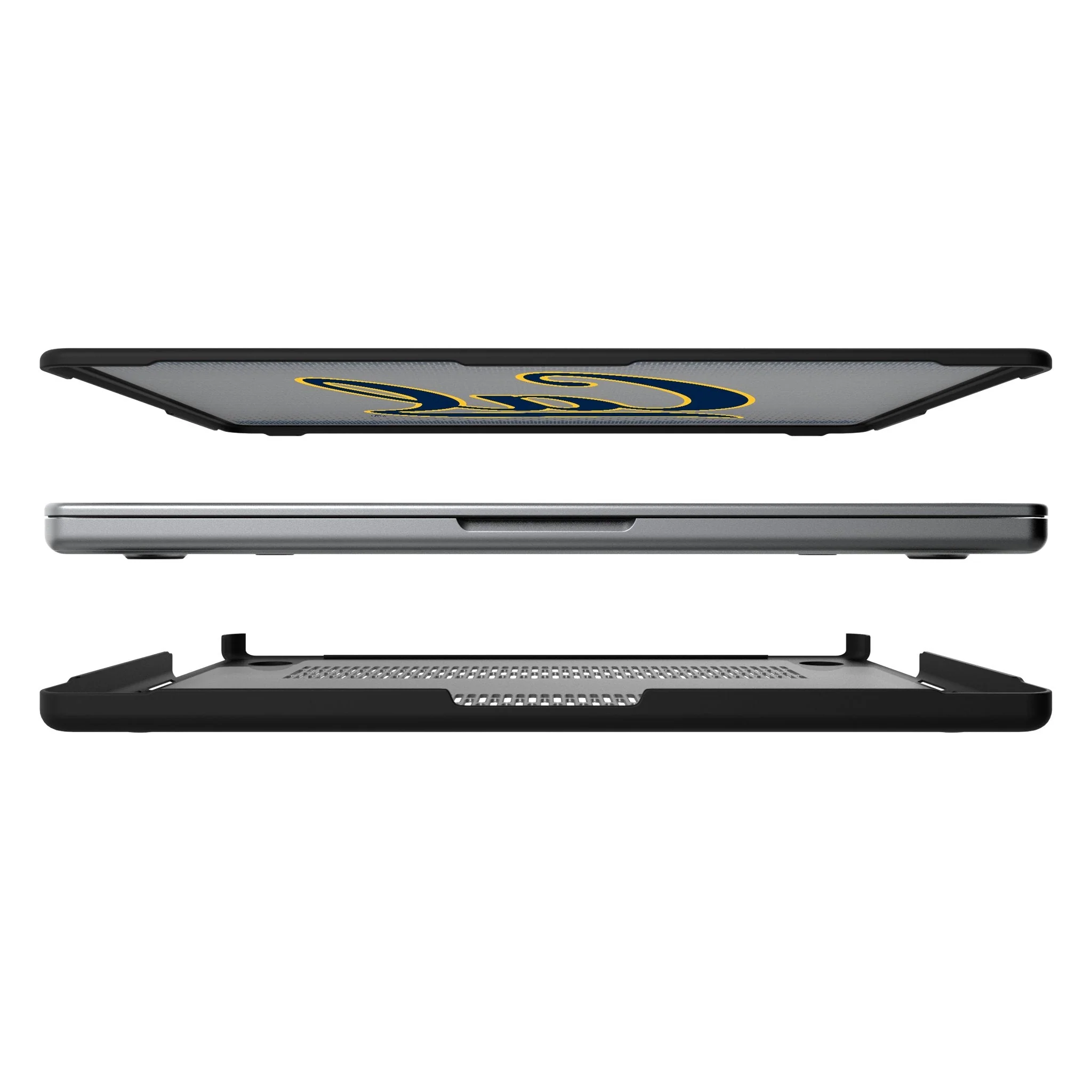 University of California Berkeley Golden Bears Linen Laptop Case for Apple MacBook - Image 7