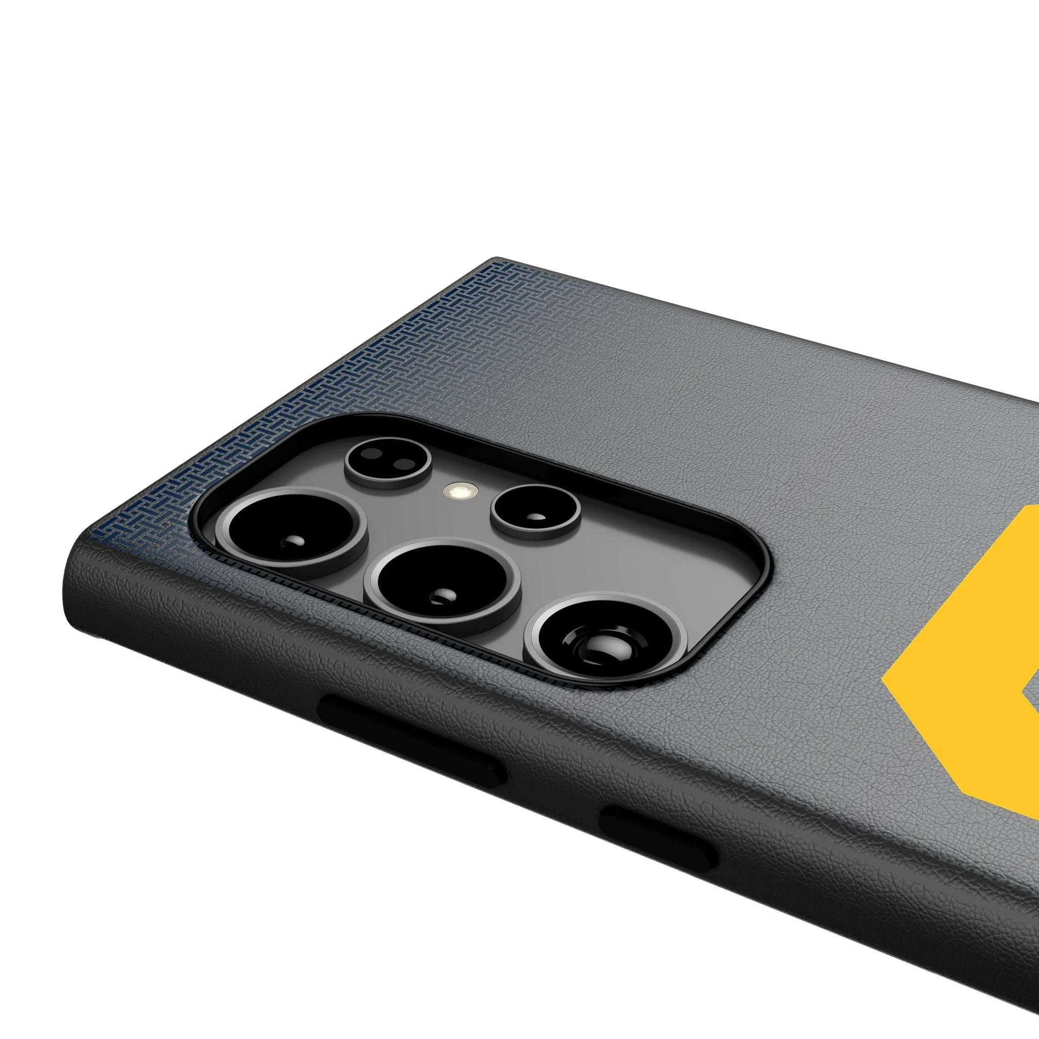 University of California Berkeley Golden Bears Linen MagSafe Compatible Phone Case for Samsung Galaxy - Image 4