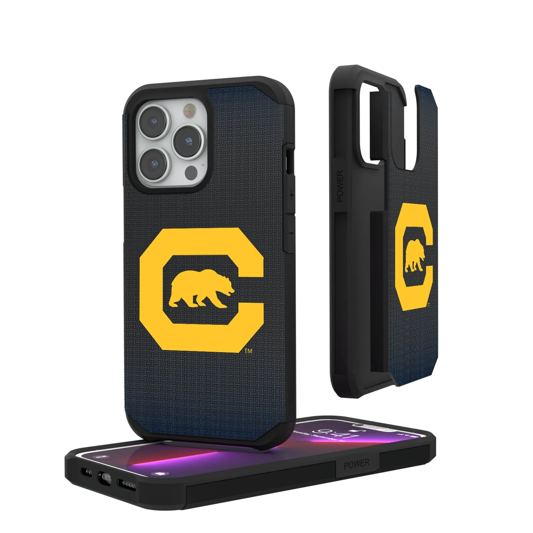 University of California Berkeley Golden Bears Linen Rugged Phone Case