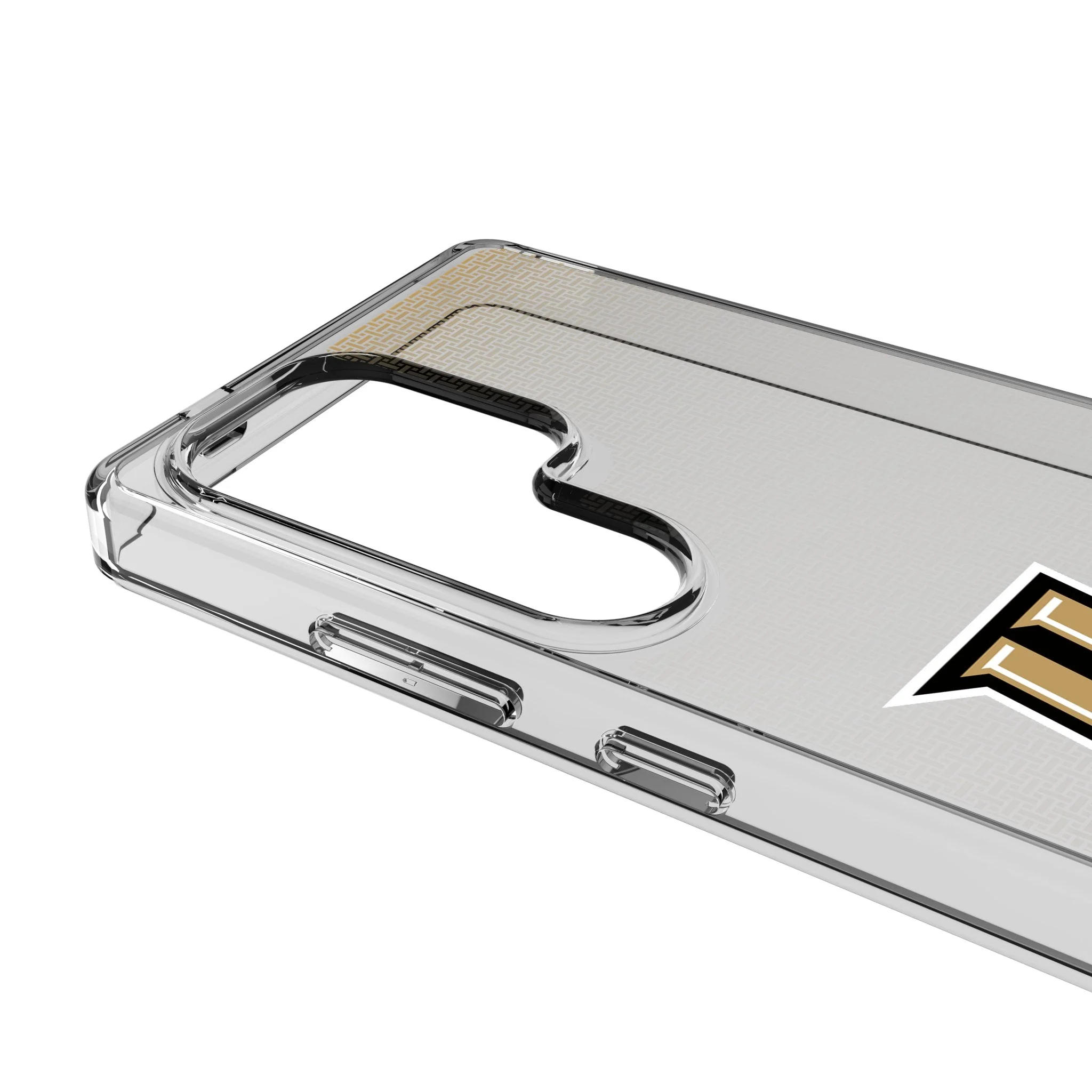 University of Central Florida Golden Knights Linen Clear Phone Case for Samsung Galaxy - Image 3
