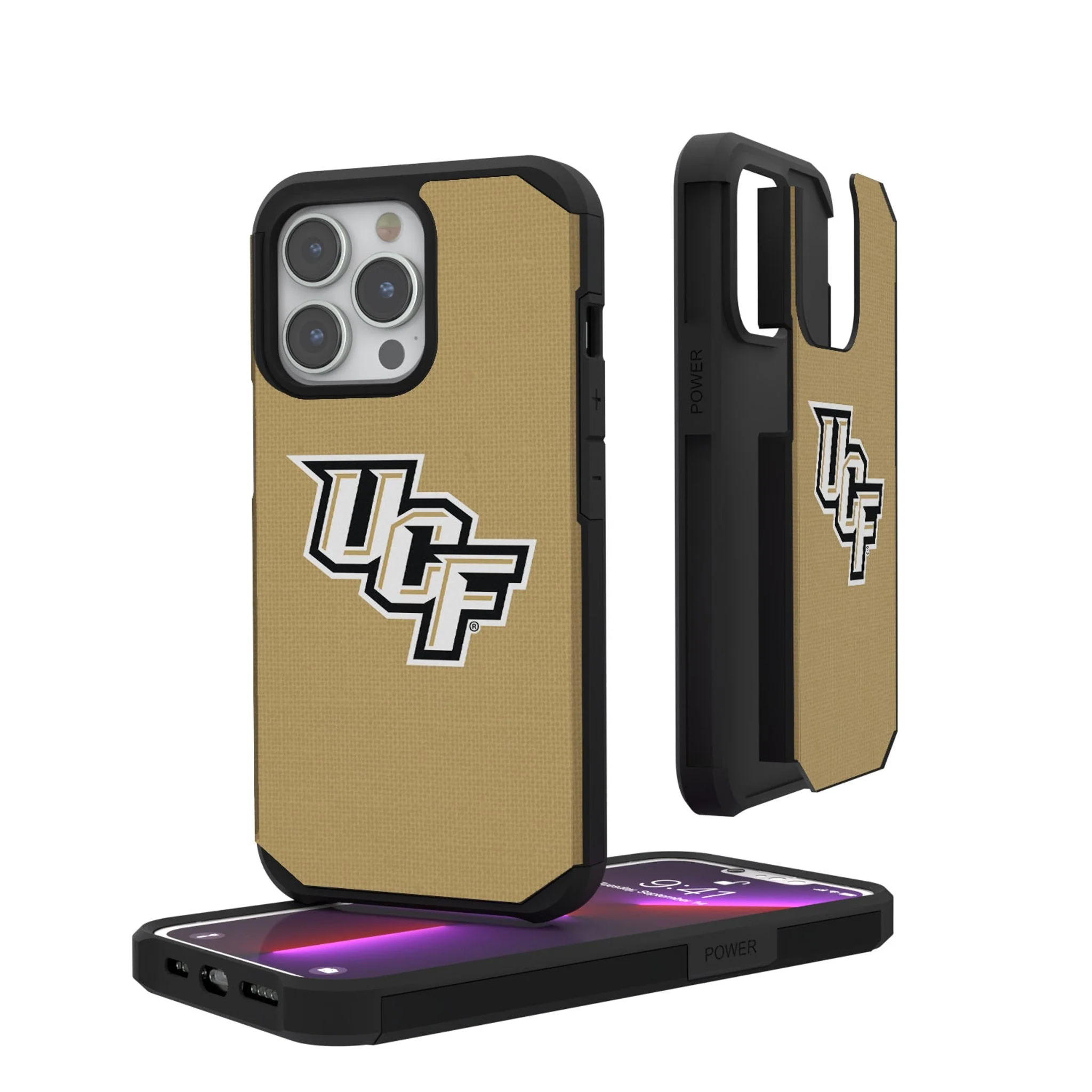 University of Central Florida Golden Knights Solid Rugged Phone Case