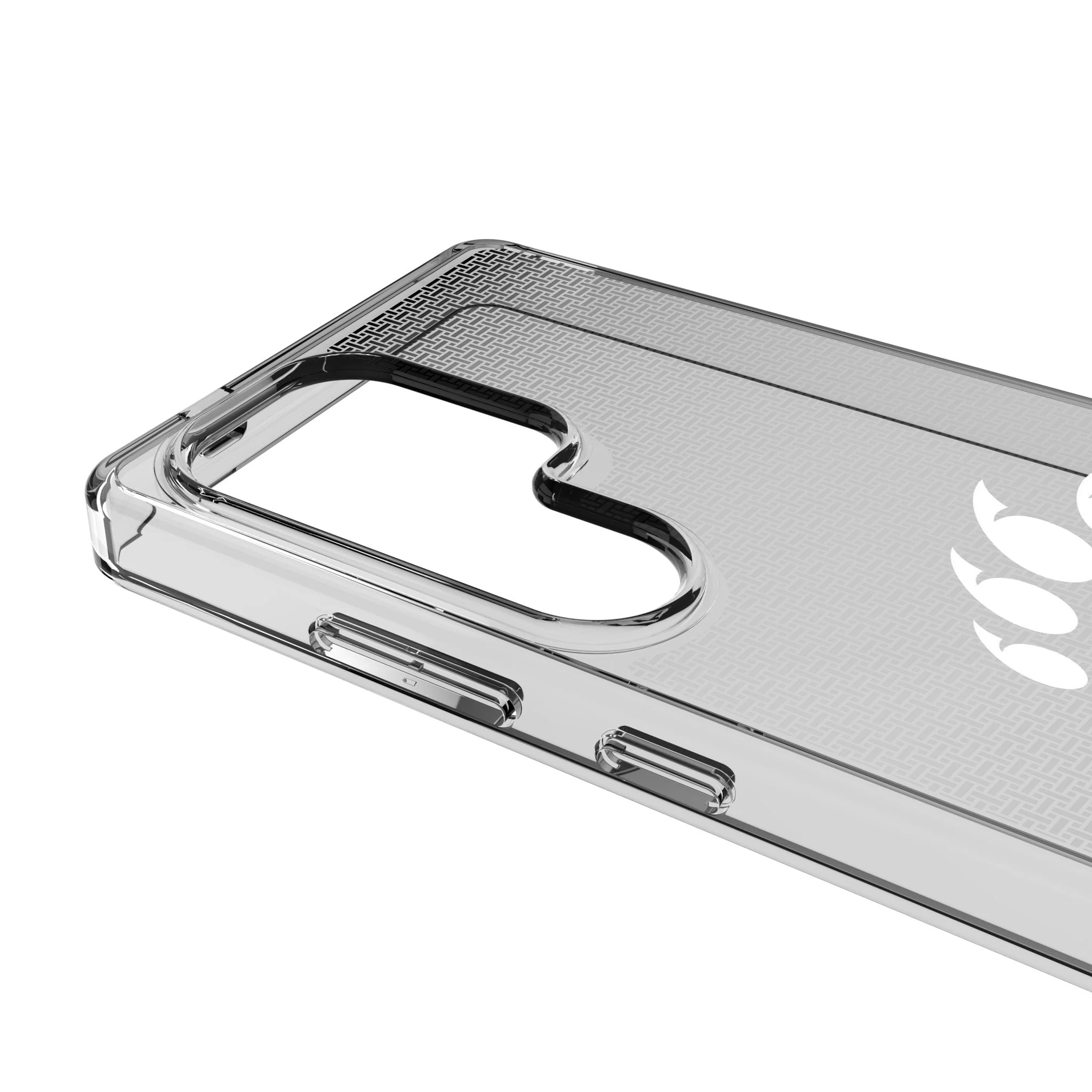 University of Cincinnati Bearcats Linen Clear Phone Case for Samsung Galaxy - Image 3