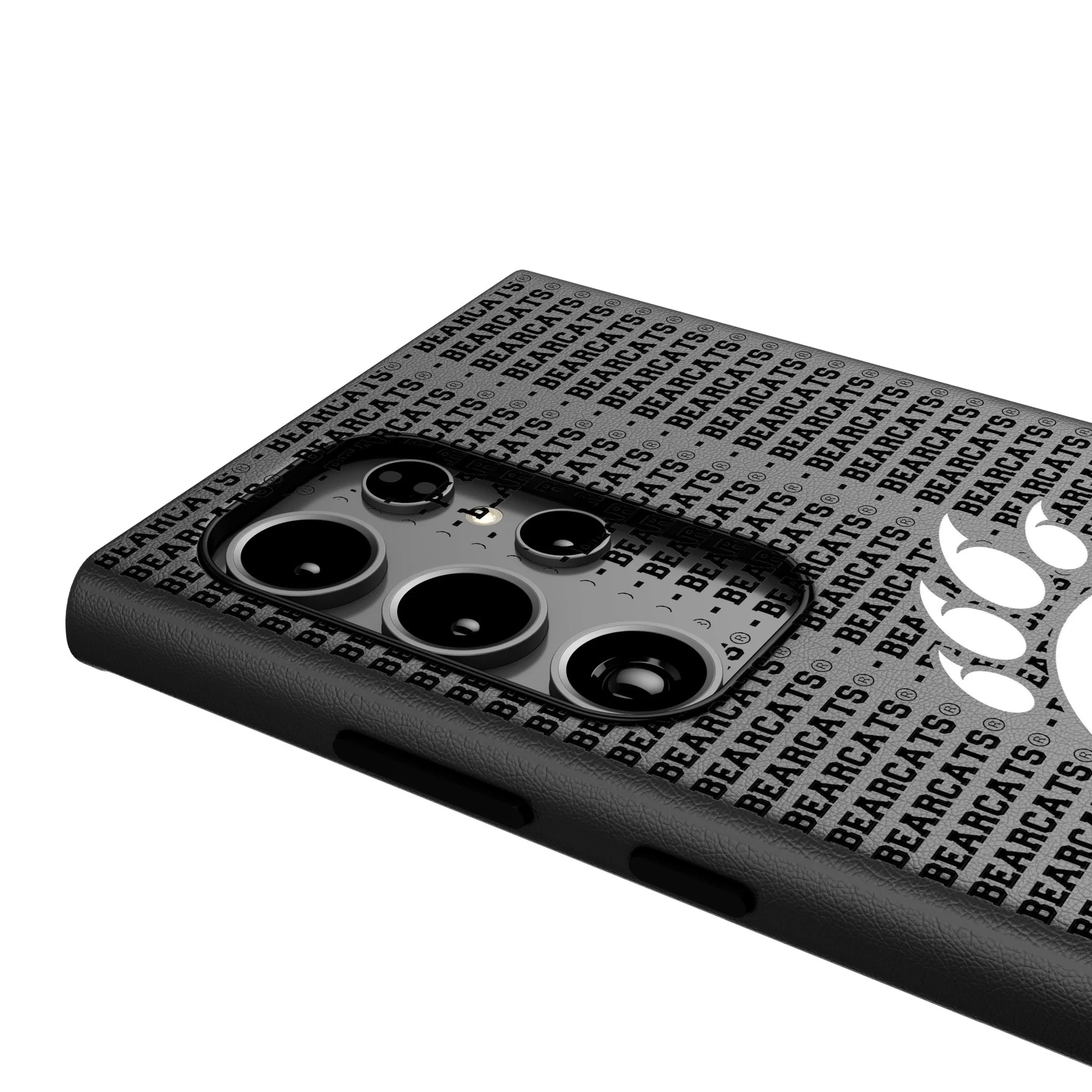 University of Cincinnati Bearcats Text Backdrop MagSafe Compatible Phone Case for Samsung Galaxy - Image 4