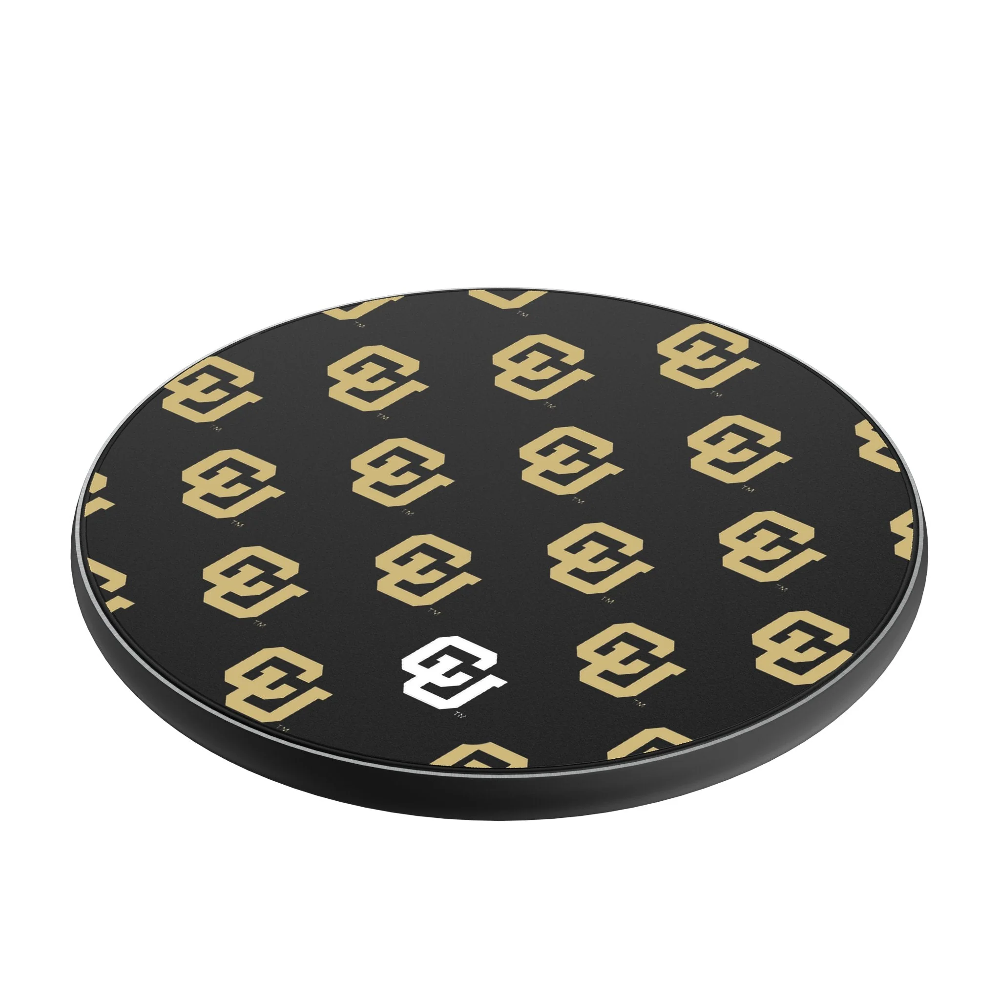 University of Colorado Buffaloes Fashion Pattern 15-Watt Wireless Charger - Image 2