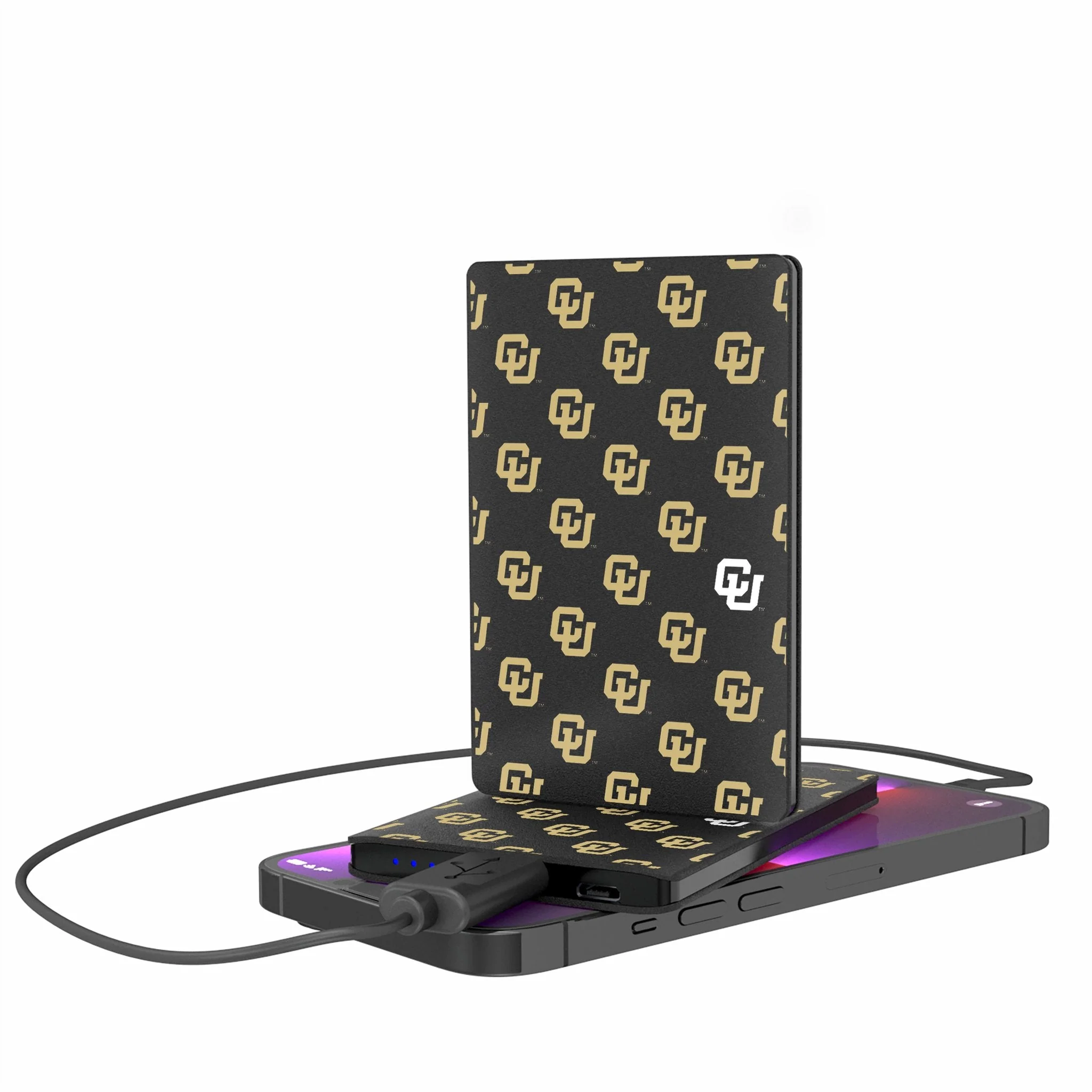 University of Colorado Buffaloes Fashion Pattern 2500mAh Credit Card Powerbank