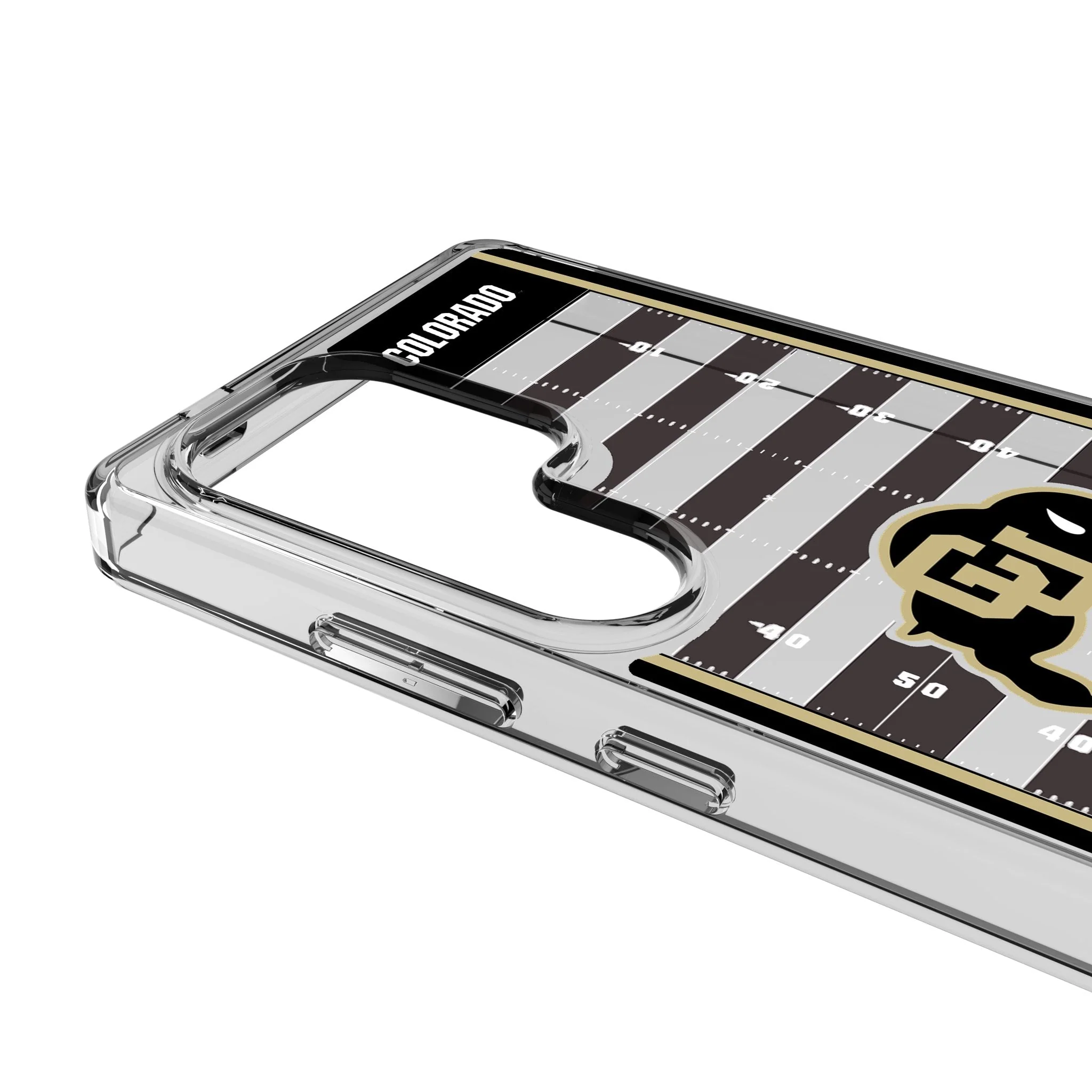 University of Colorado Buffaloes Field Clear Phone Case for Samsung Galaxy - Image 3