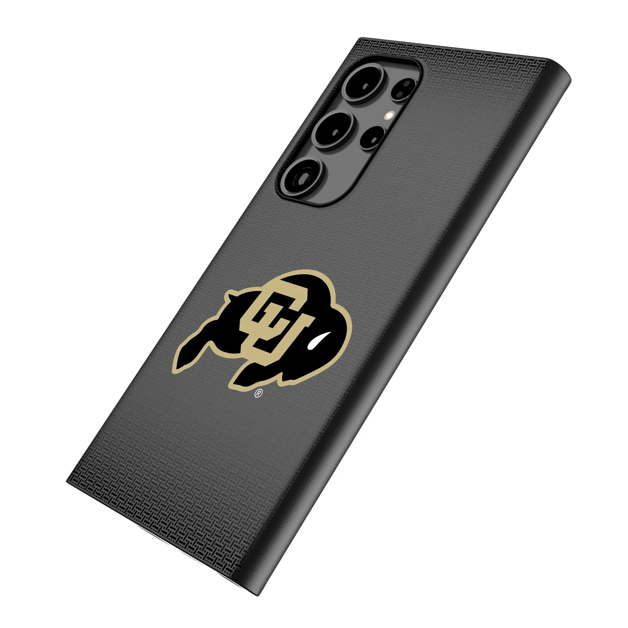 University of Colorado Buffaloes Linen MagSafe Compatible Phone Case for Samsung Galaxy - Image 2