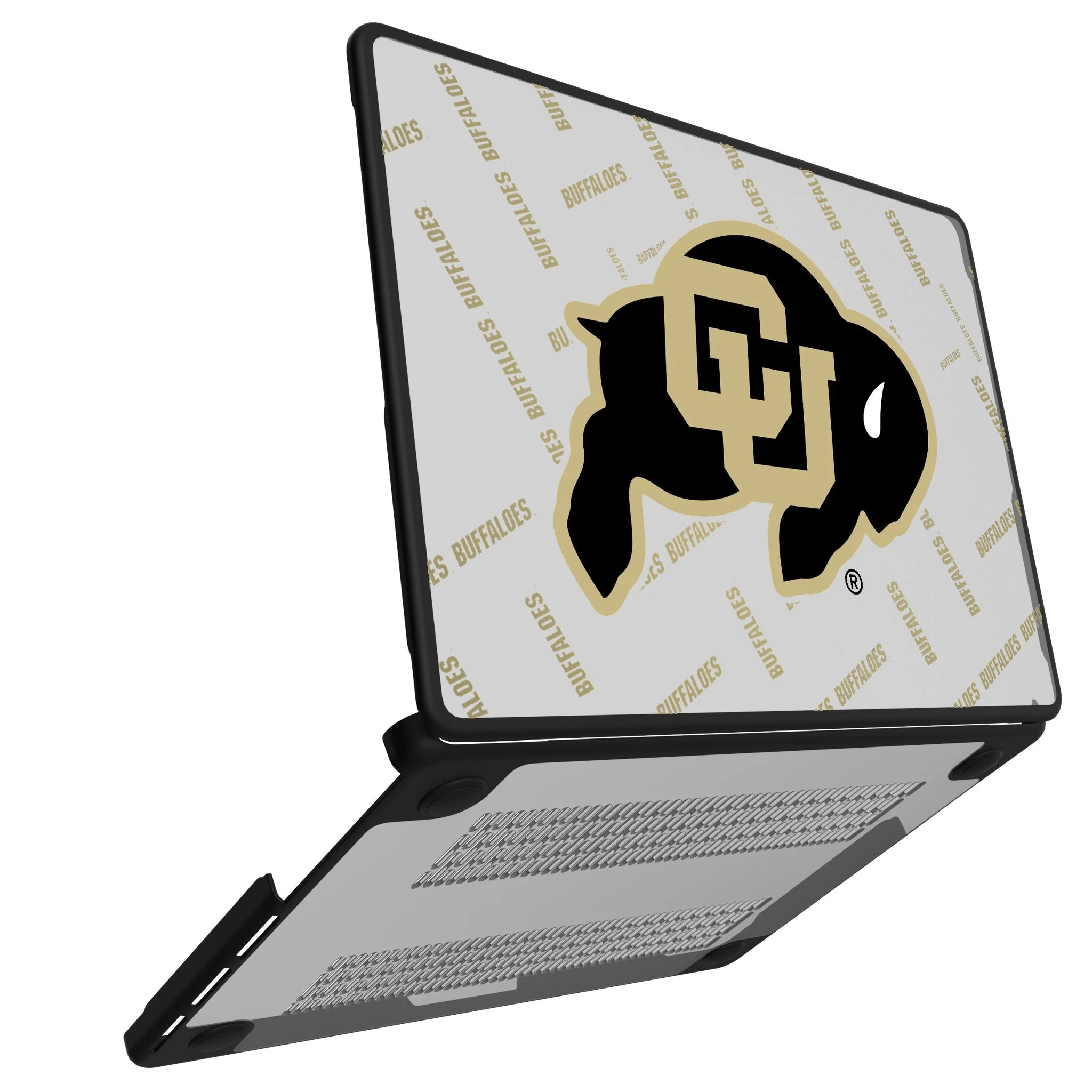 University of Colorado Buffaloes Quadtile Laptop Case for Apple MacBook - Image 2