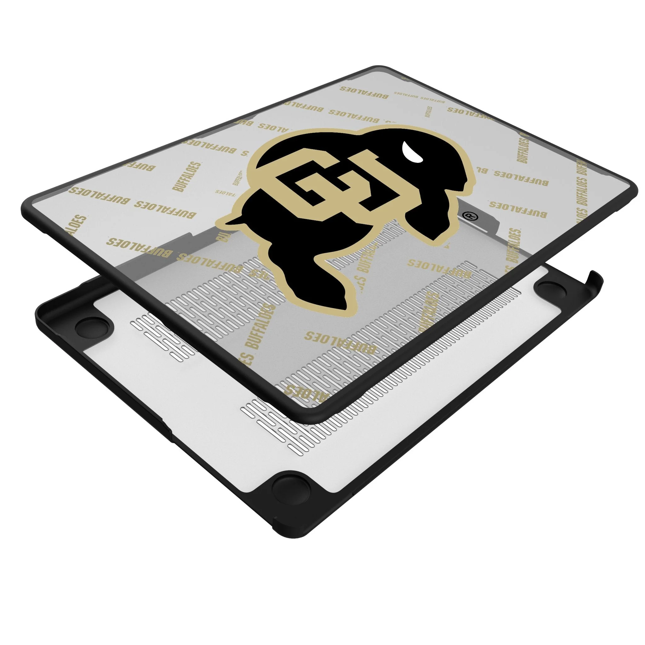 University of Colorado Buffaloes Quadtile Laptop Case for Apple MacBook - Image 4
