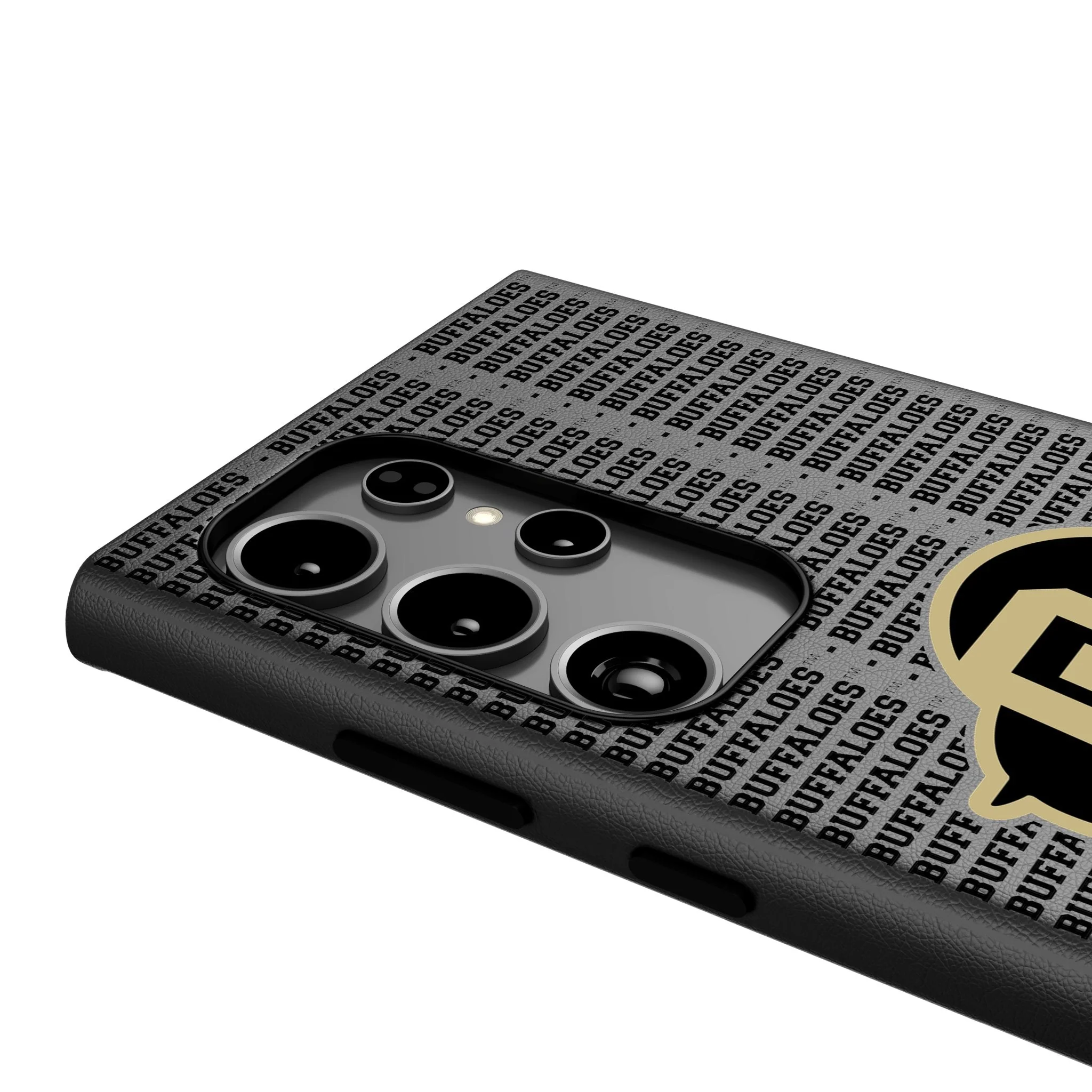University of Colorado Buffaloes Text Backdrop MagSafe Compatible Phone Case for Samsung Galaxy - Image 4