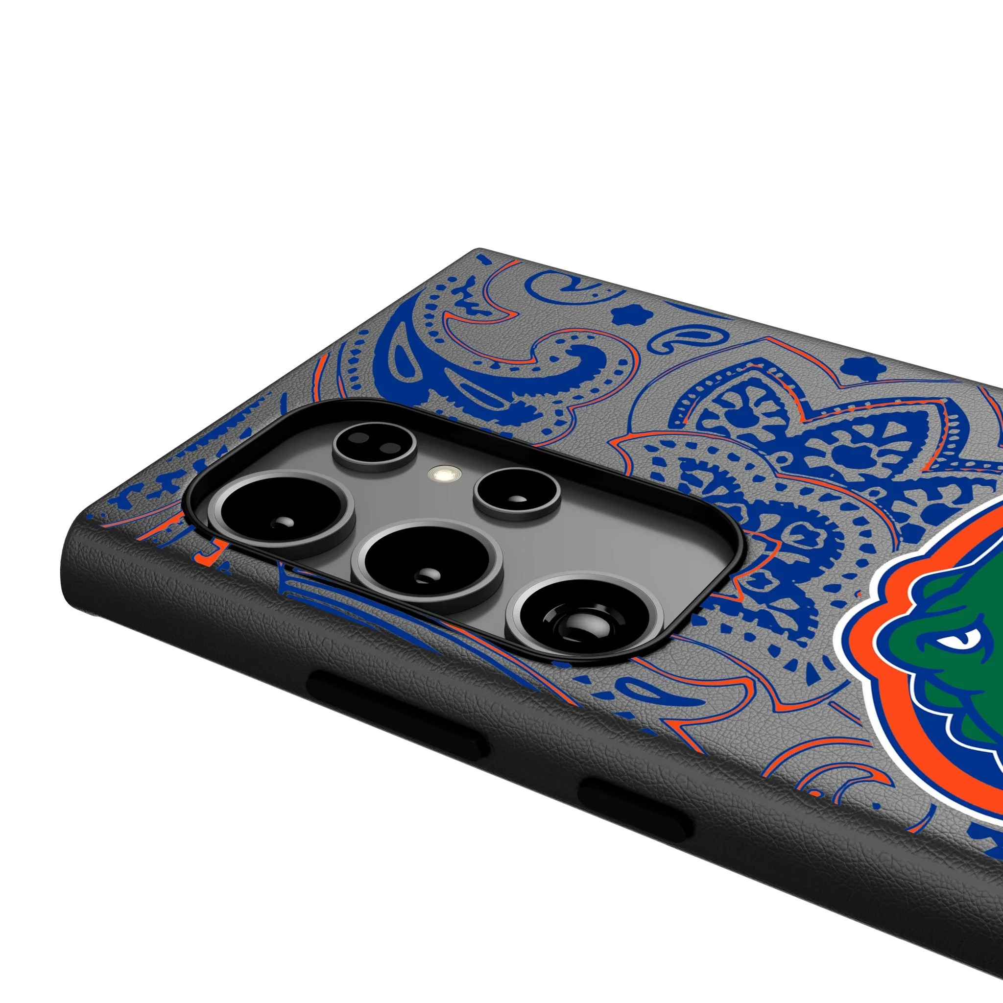University of Florida Gators Paisley MagSafe Compatible Phone Case for Samsung Galaxy - Image 4