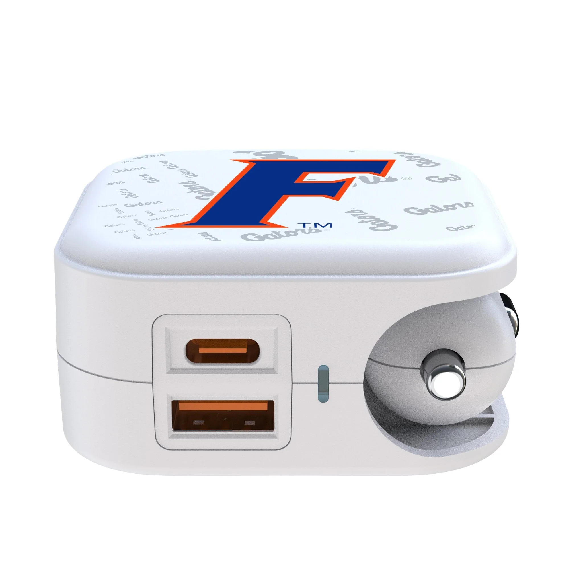 University of Florida Gators Quadtile 2 in 1 USB Charger - Image 2