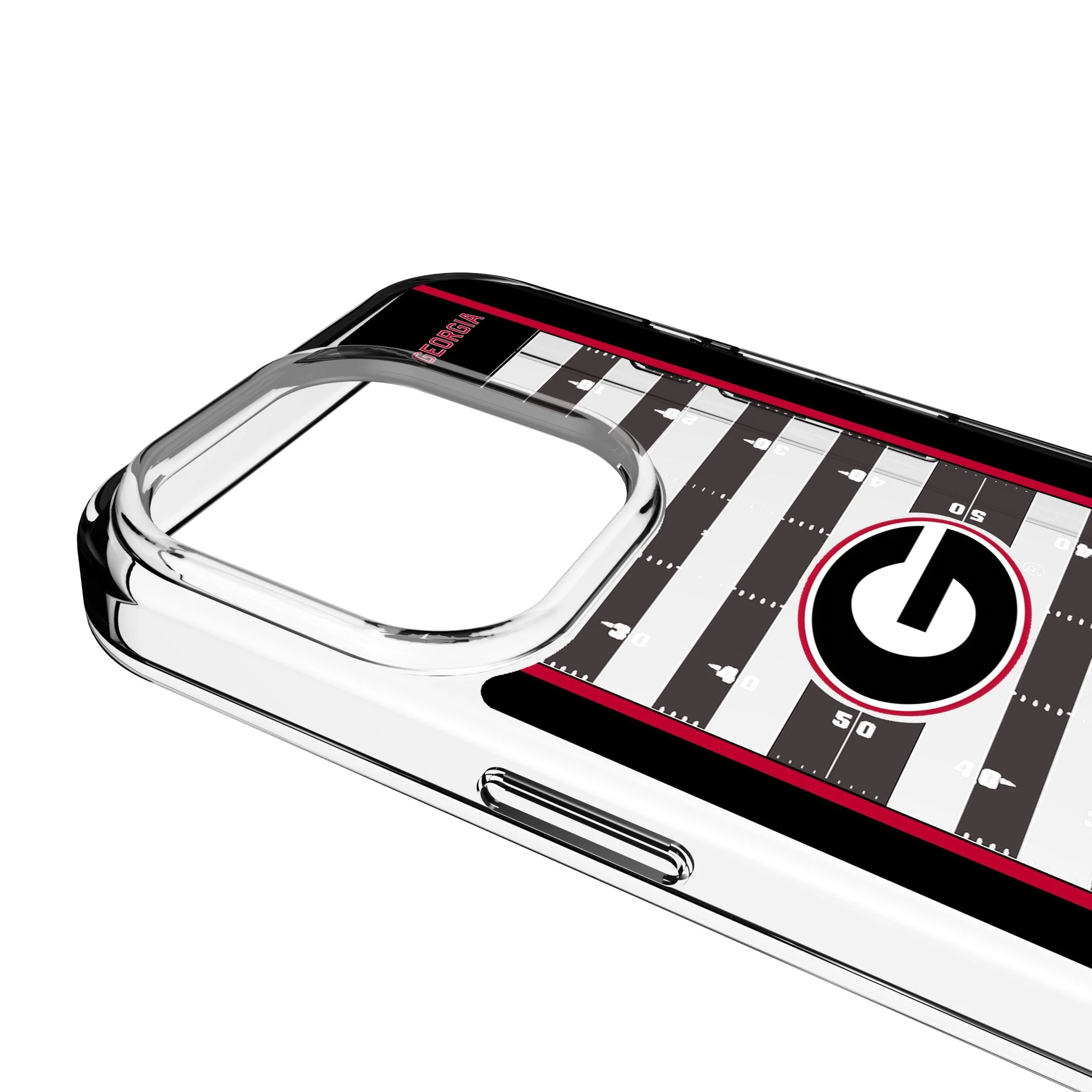 University of Georgia Bulldogs Field Clear Phone Case for Apple iPhone - Image 3