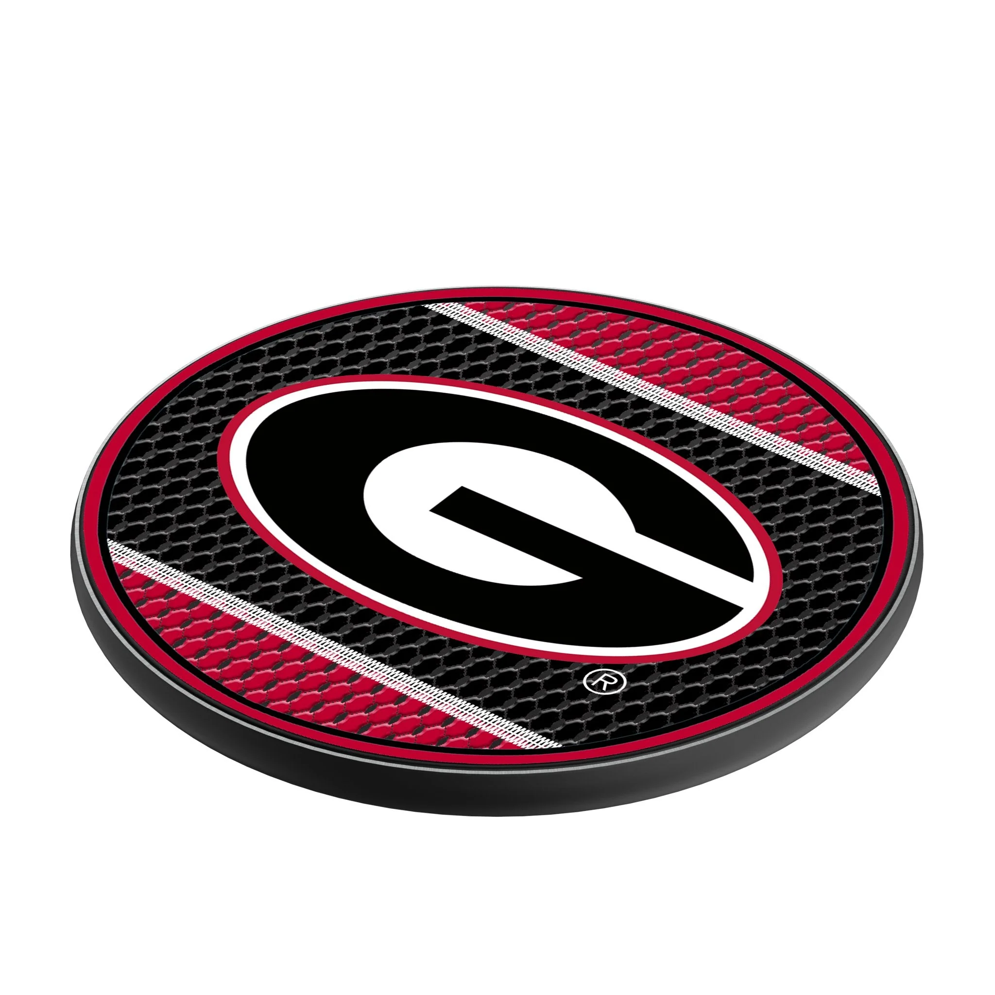University of Georgia Bulldogs Mesh 15-Watt Wireless Charger - Image 2