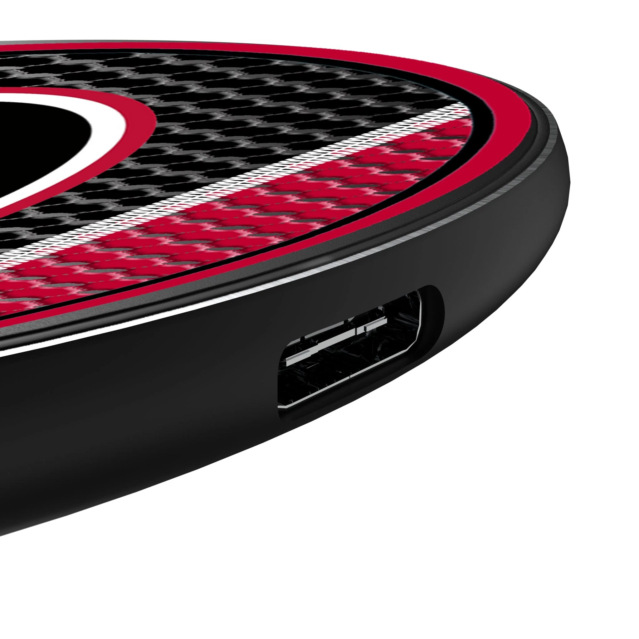 University of Georgia Bulldogs Mesh 15-Watt Wireless Charger - Image 3