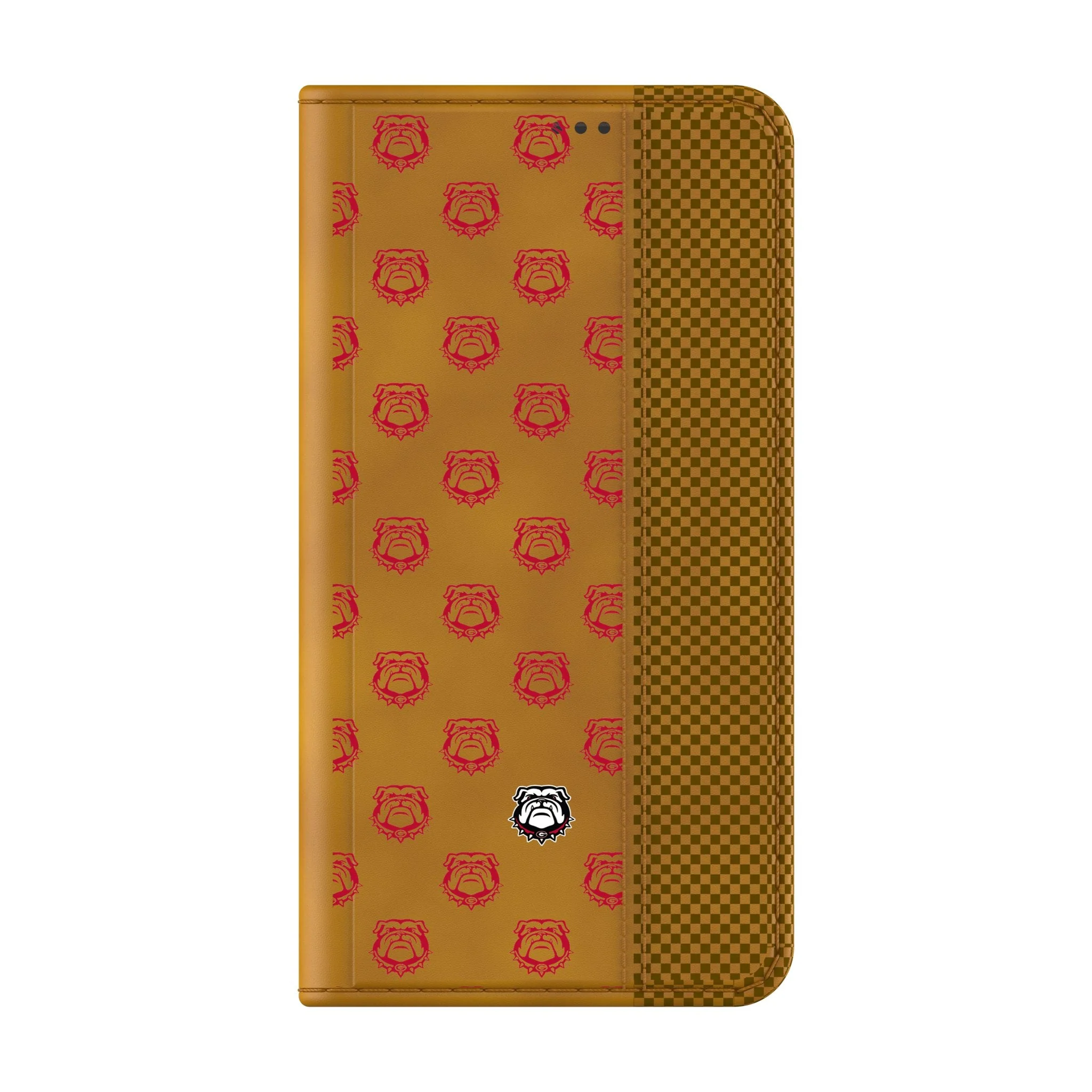 University of Georgia Bulldogs Uga Fashion Pattern Folio Phone Case for Samsung Galaxy - Image 2