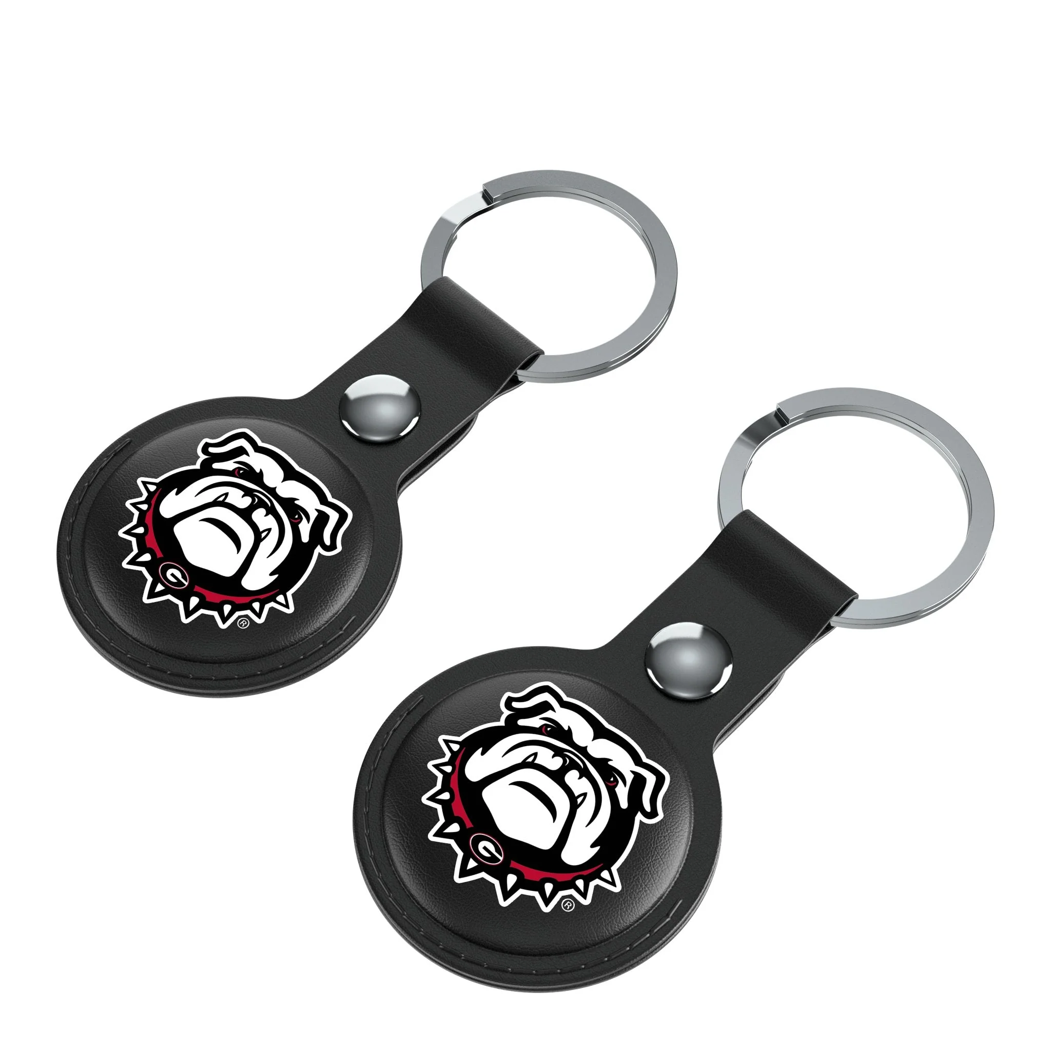 University of Georgia Bulldogs Uga Insignia Black Airtag Holder 2-Pack - Image 3