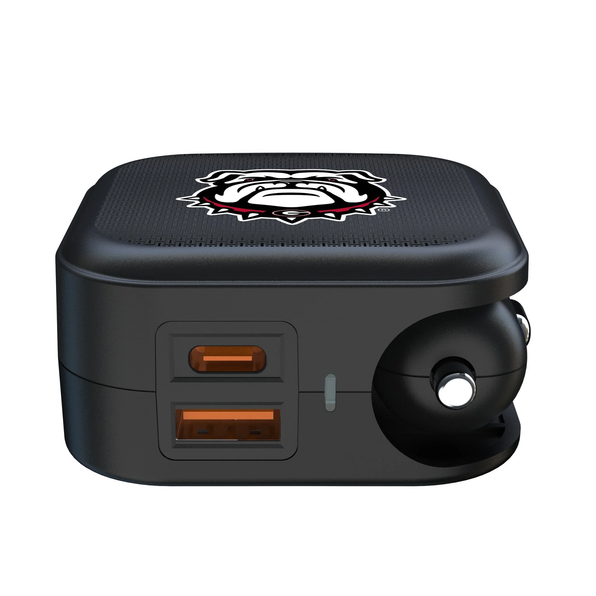 University of Georgia Bulldogs Uga Linen 2 in 1 USB A/C Charger - Image 2