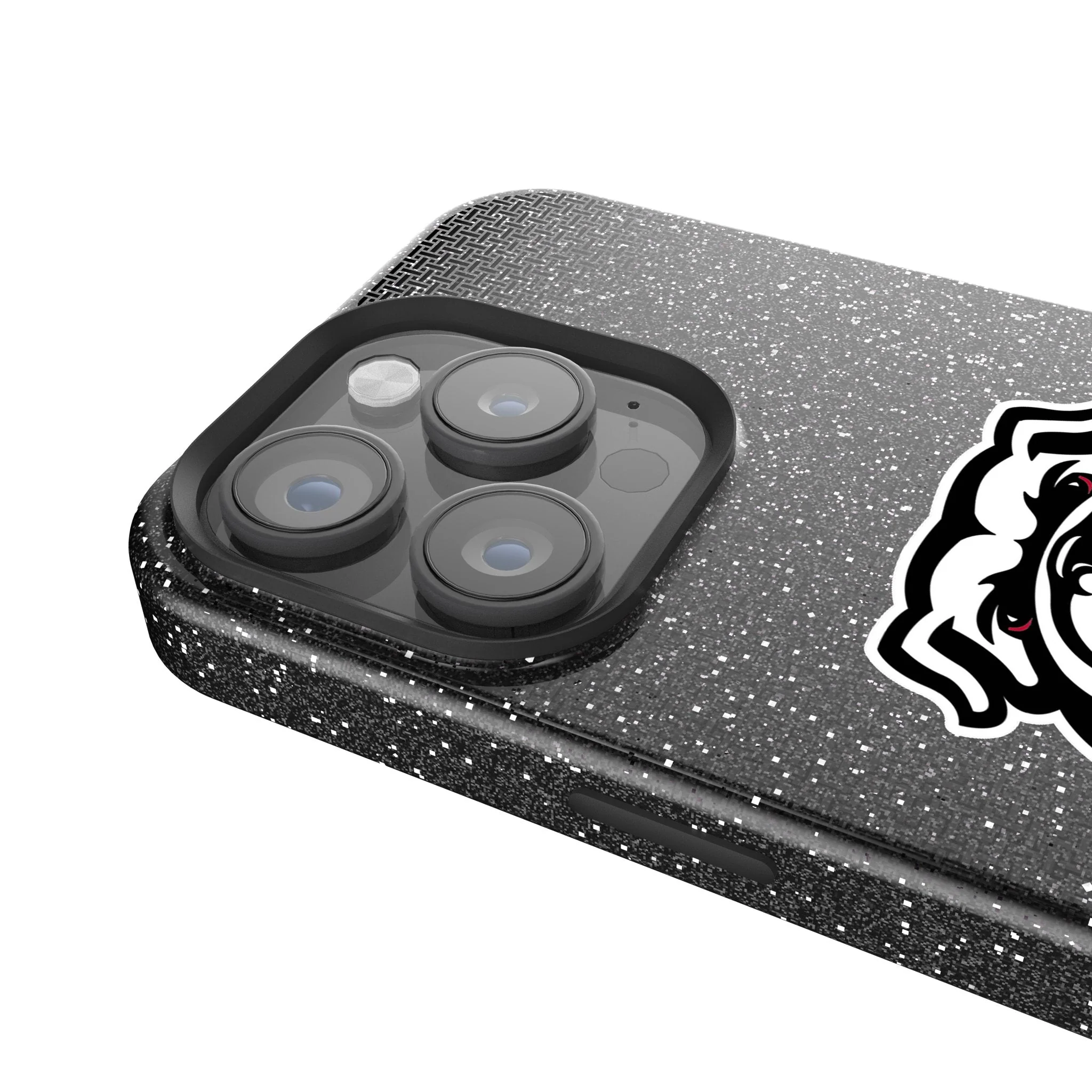 University of Georgia Bulldogs Uga Linen Bling Phone Case for Apple iPhone - Image 4
