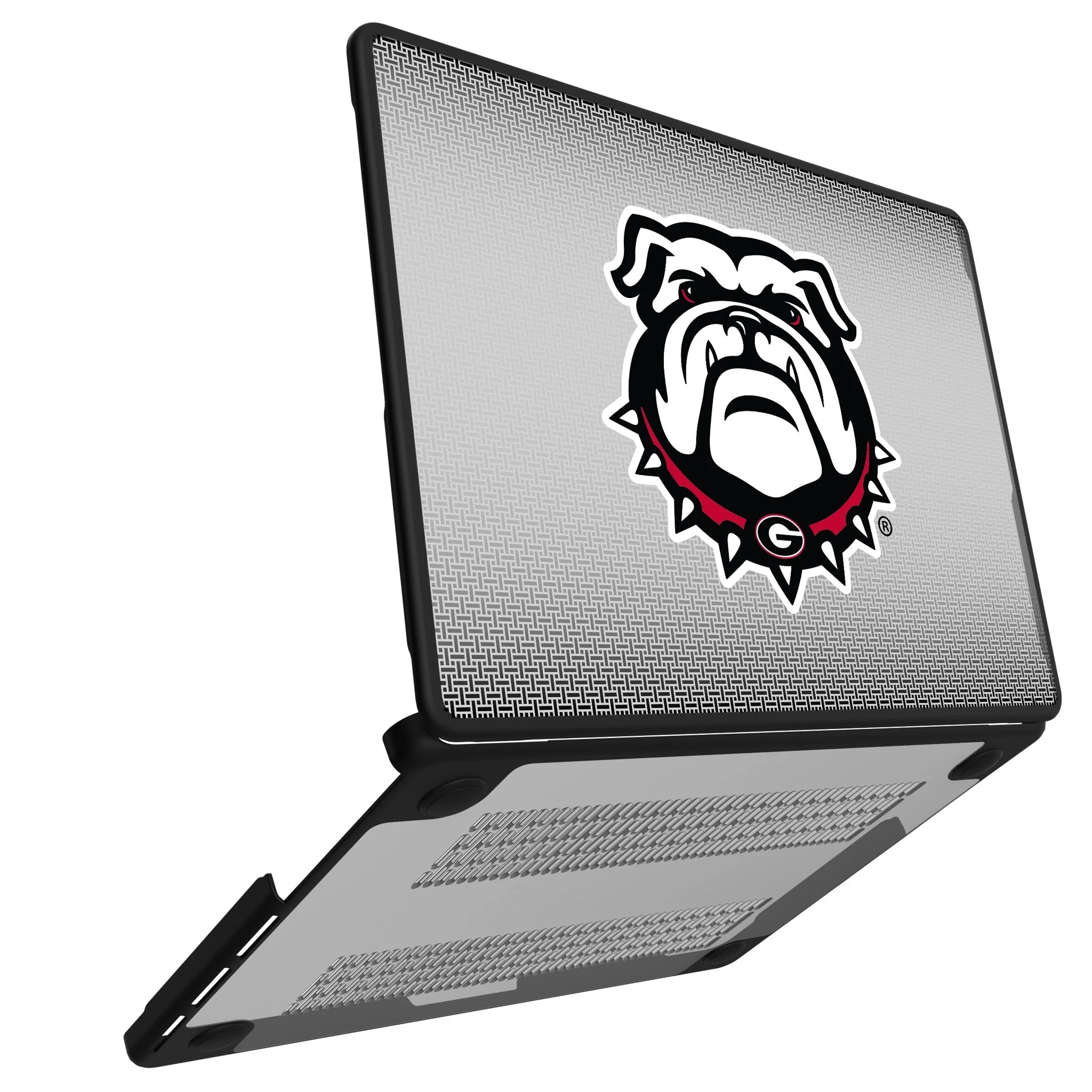 University of Georgia Bulldogs Uga Linen Laptop Case for Apple MacBook - Image 2