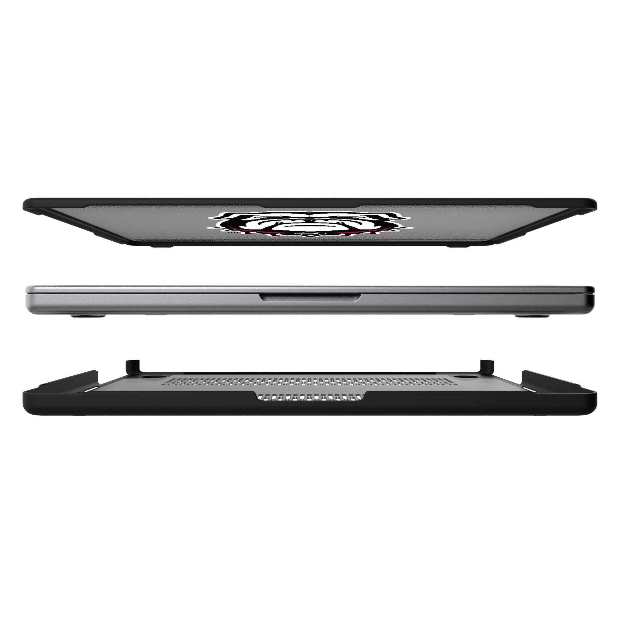 University of Georgia Bulldogs Uga Linen Laptop Case for Apple MacBook - Image 7