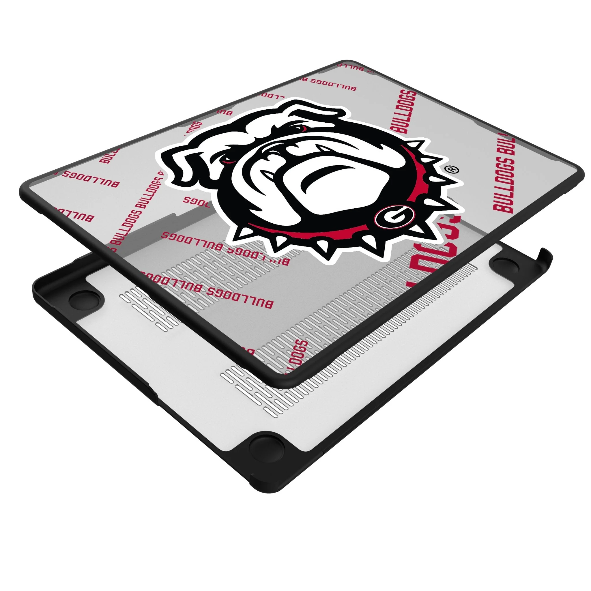 University of Georgia Bulldogs Uga Quadtile Laptop Case for Apple MacBook - Image 4