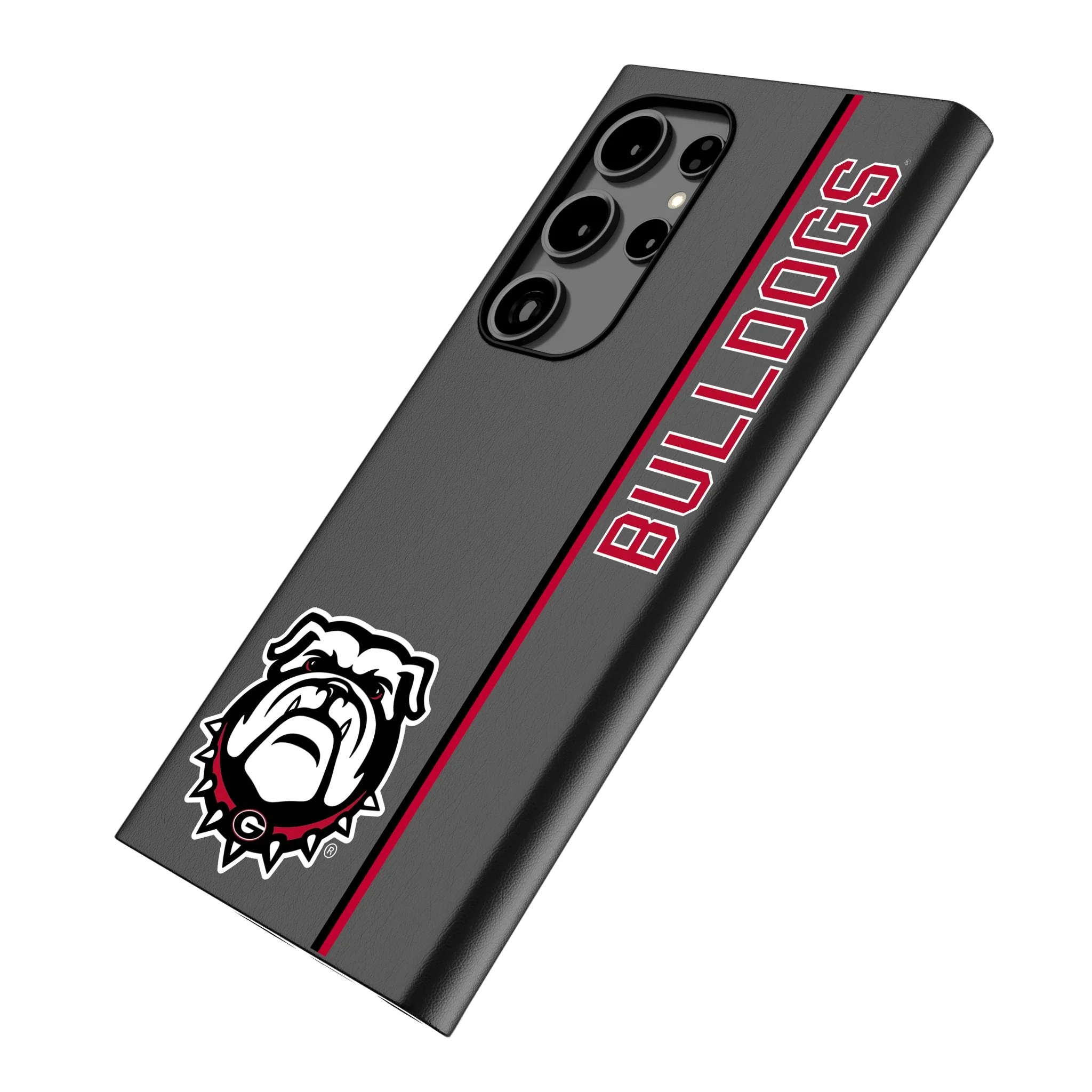 University of Georgia Bulldogs Uga Sidebar MagSafe Compatible Phone Case for Samsung Galaxy - Image 2