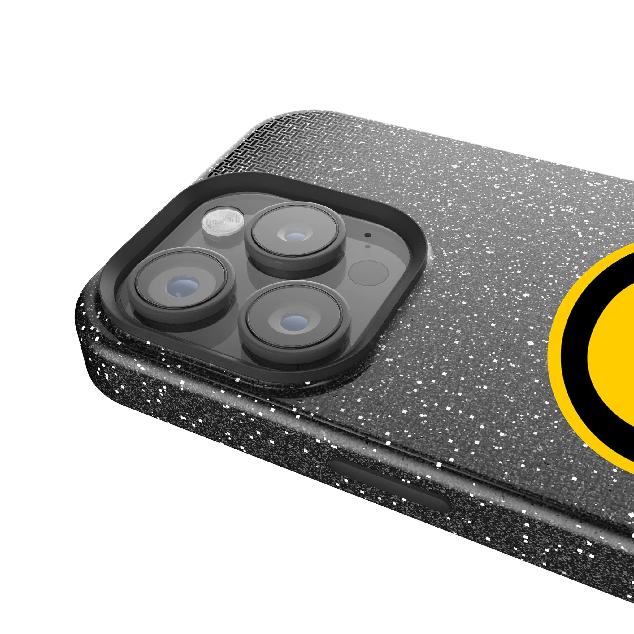 University of Iowa Hawkeyes Linen Bling Phone Case for Apple iPhone - Image 4
