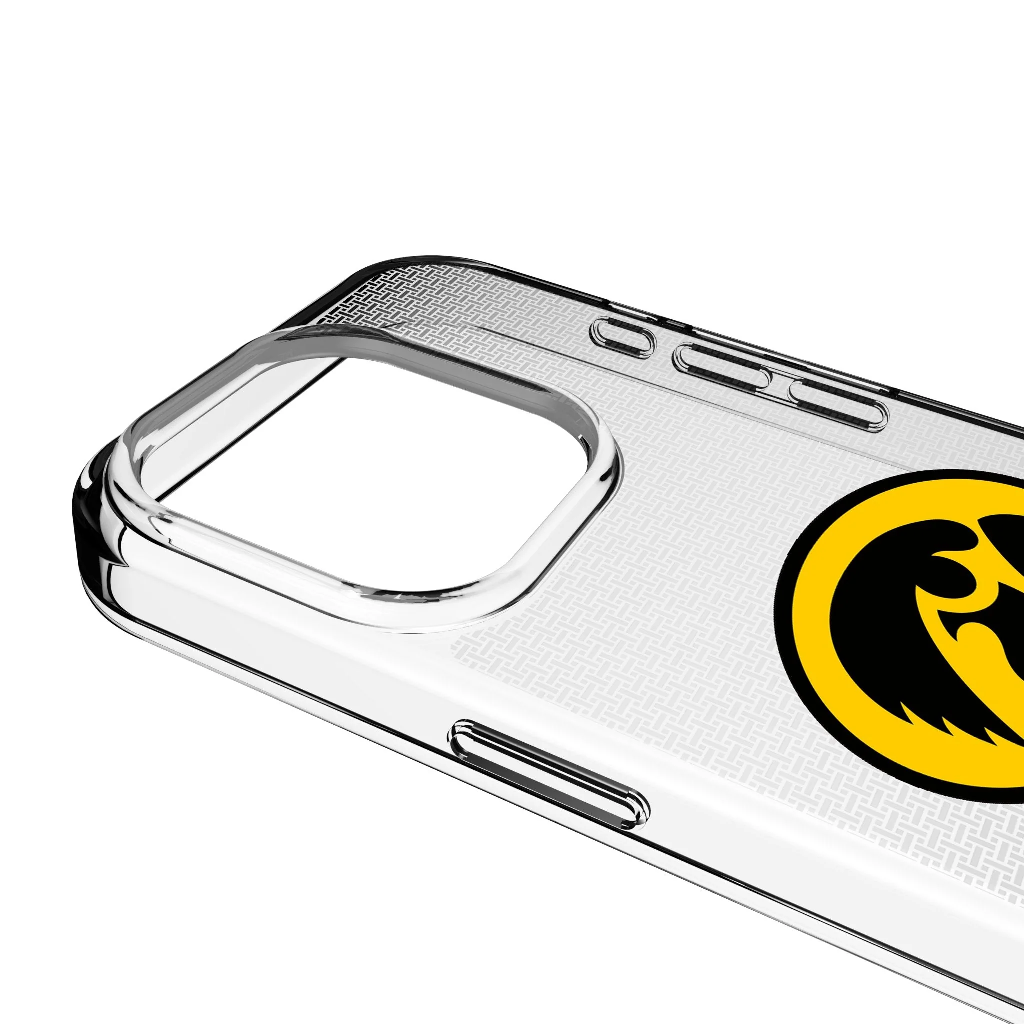 University of Iowa Hawkeyes Linen Clear Phone Case for Apple iPhone - Image 3
