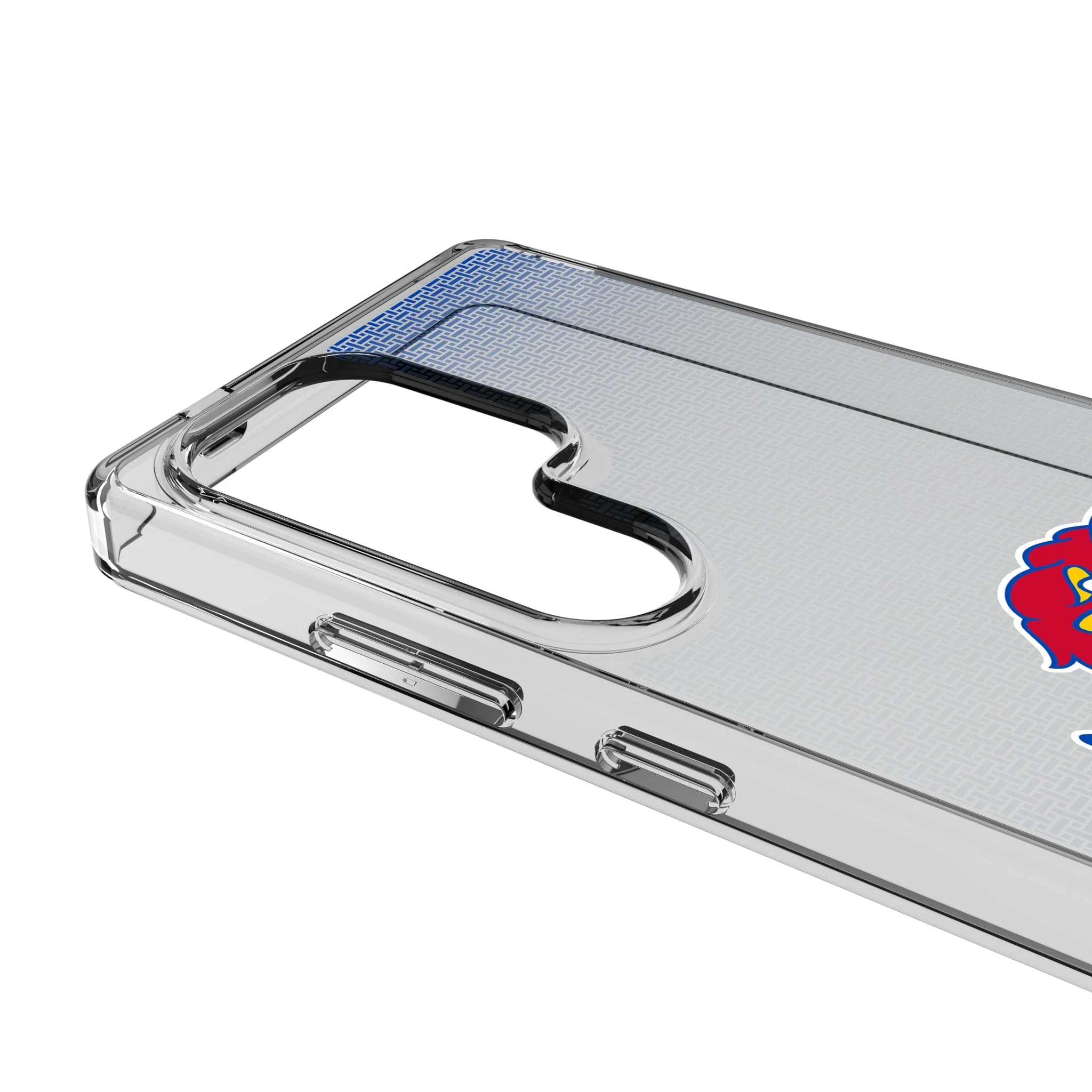 University of Kansas Jayhawks Linen Clear Phone Case for Samsung Galaxy - Image 3