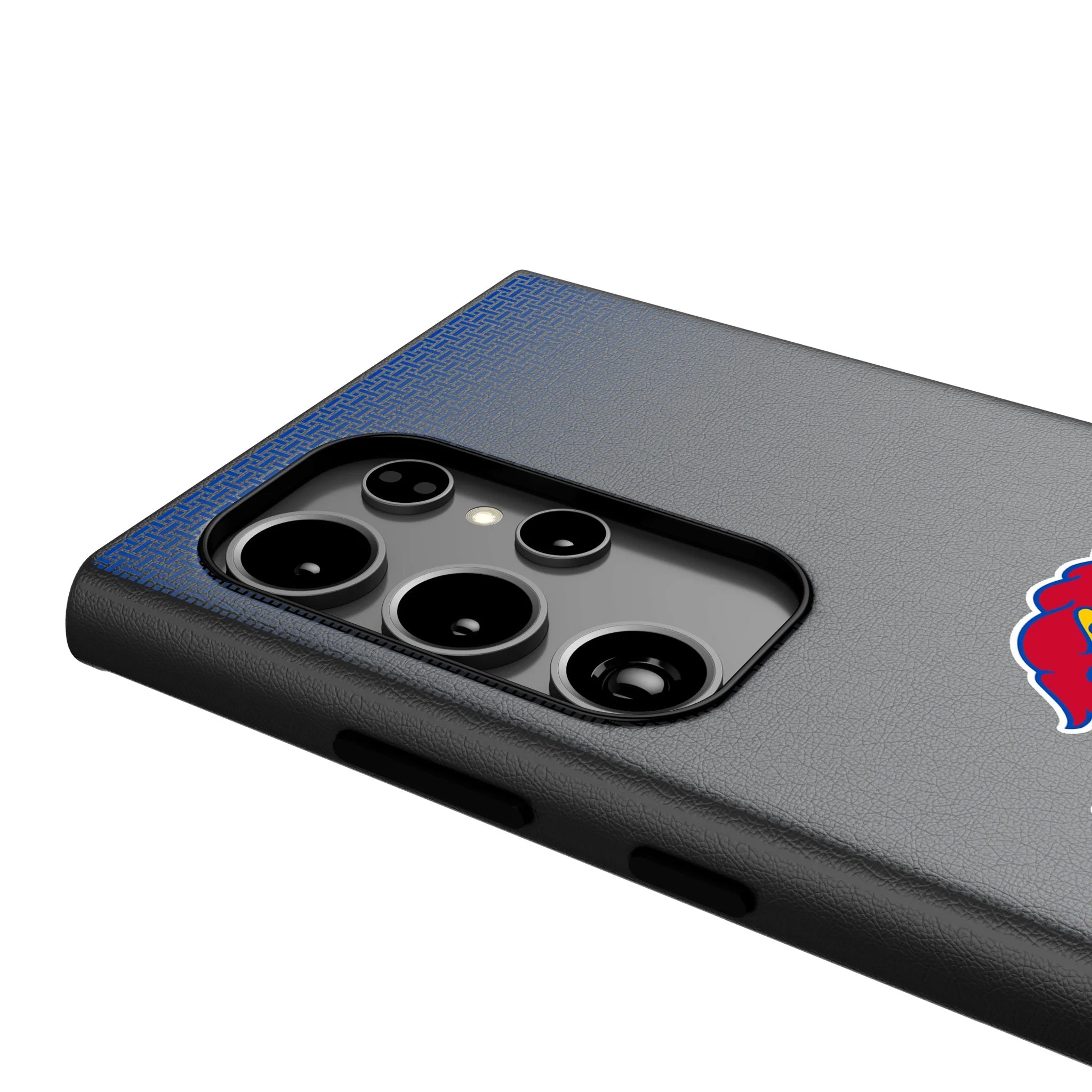 University of Kansas Jayhawks Linen MagSafe Compatible Phone Case for Samsung Galaxy - Image 4