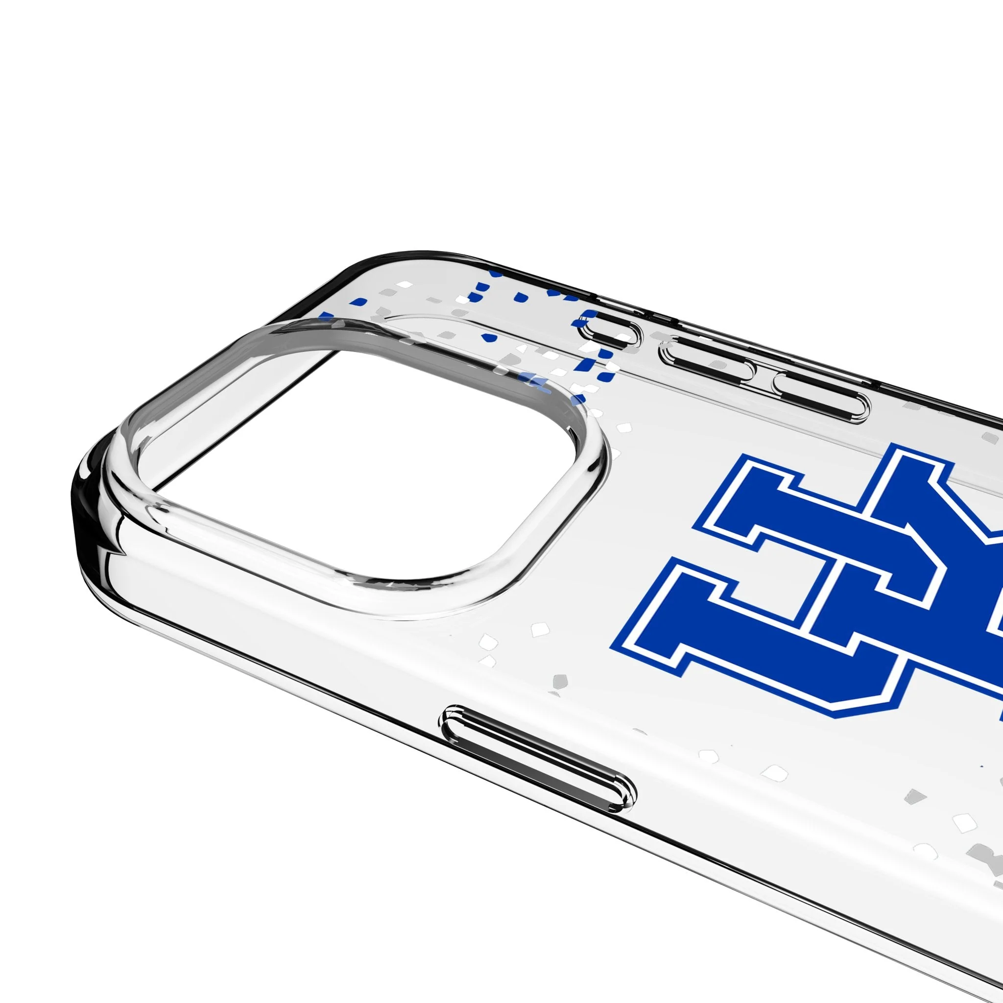 University of Kentucky Wildcats Confetti Clear Phone Case for Apple iPhone - Image 3
