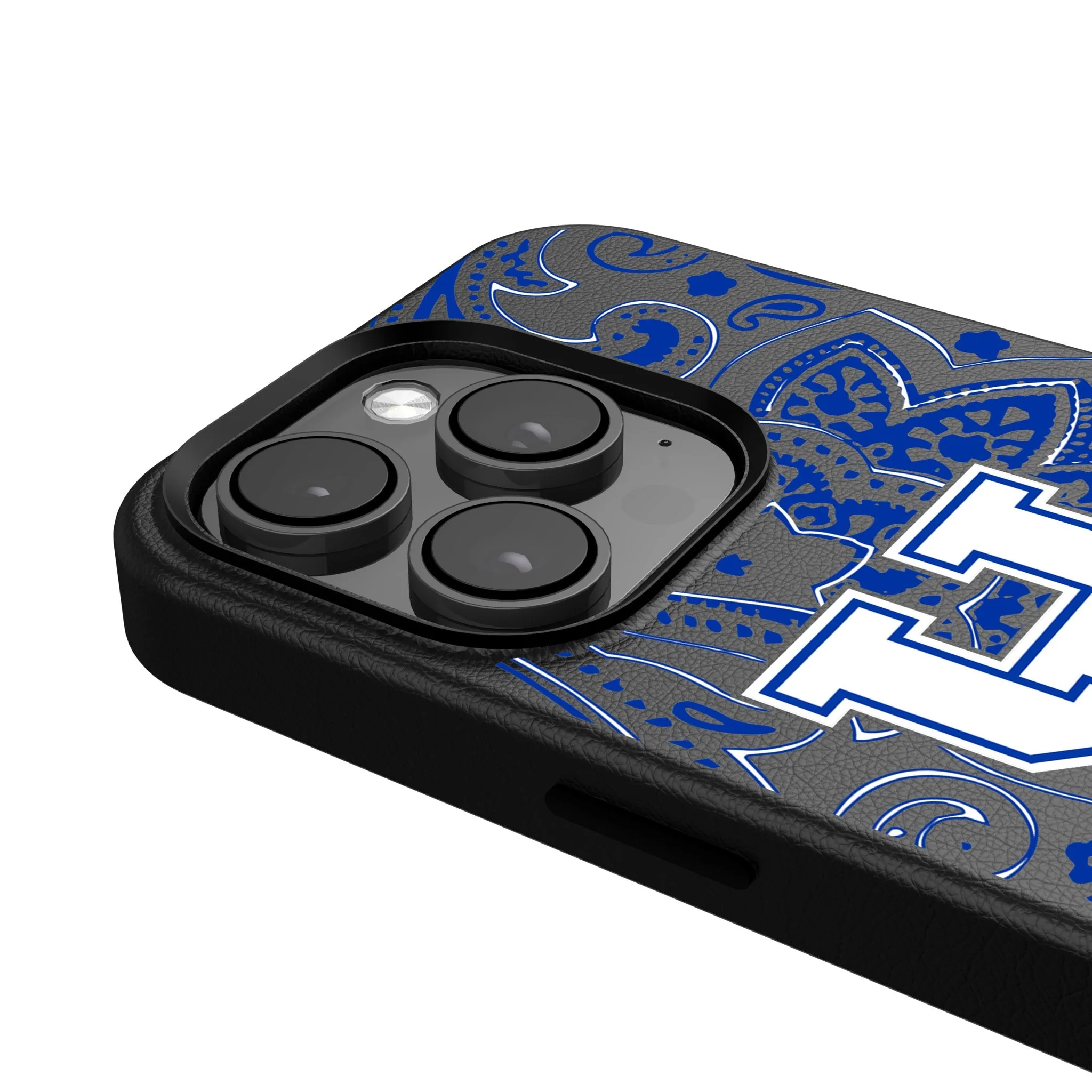 University of Kentucky Wildcats Paisley MagSafe Compatible Phone Case for Apple iPhone - Image 4