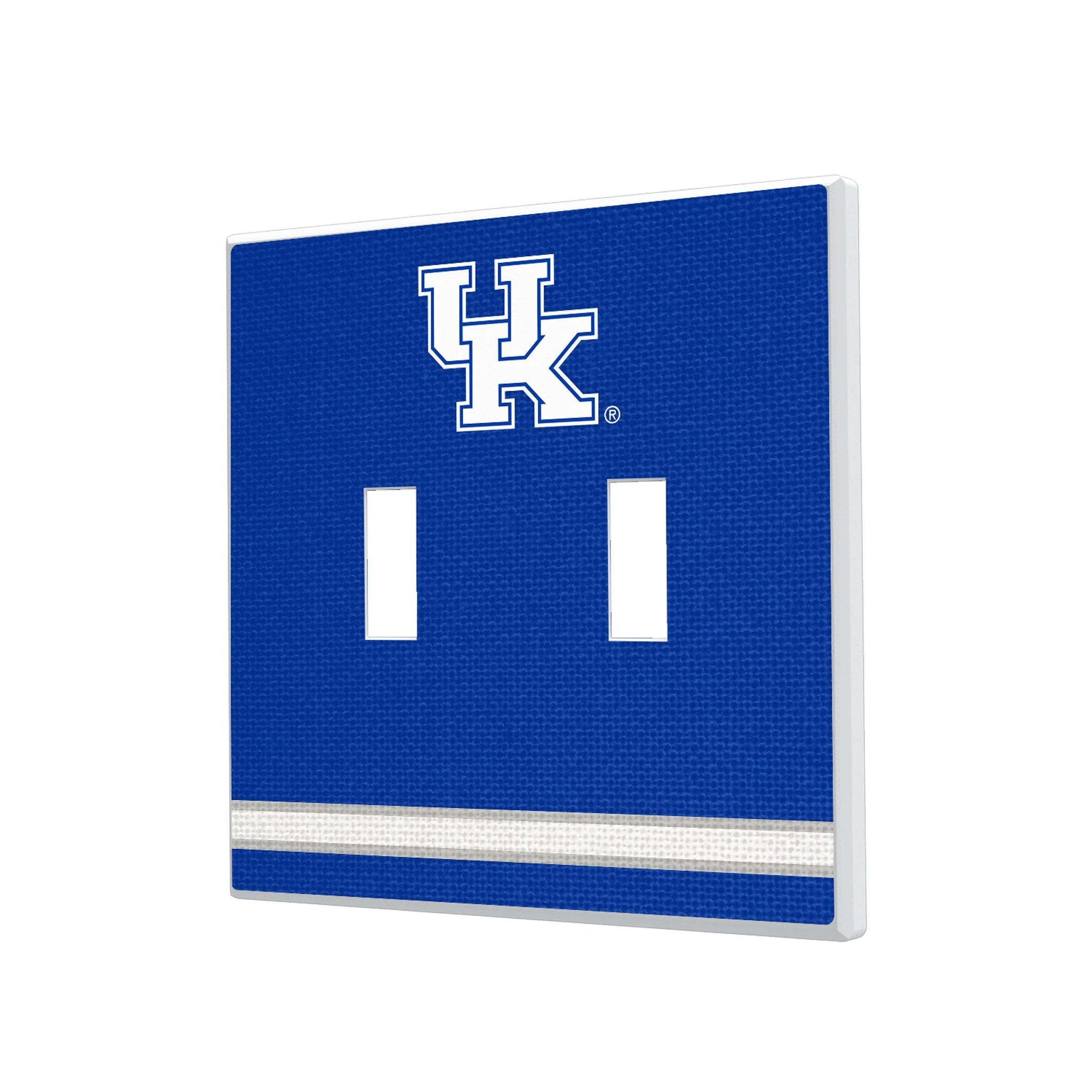 University of Kentucky Wildcats Stripe Hidden-Screw Light Switch Plate - Image 3
