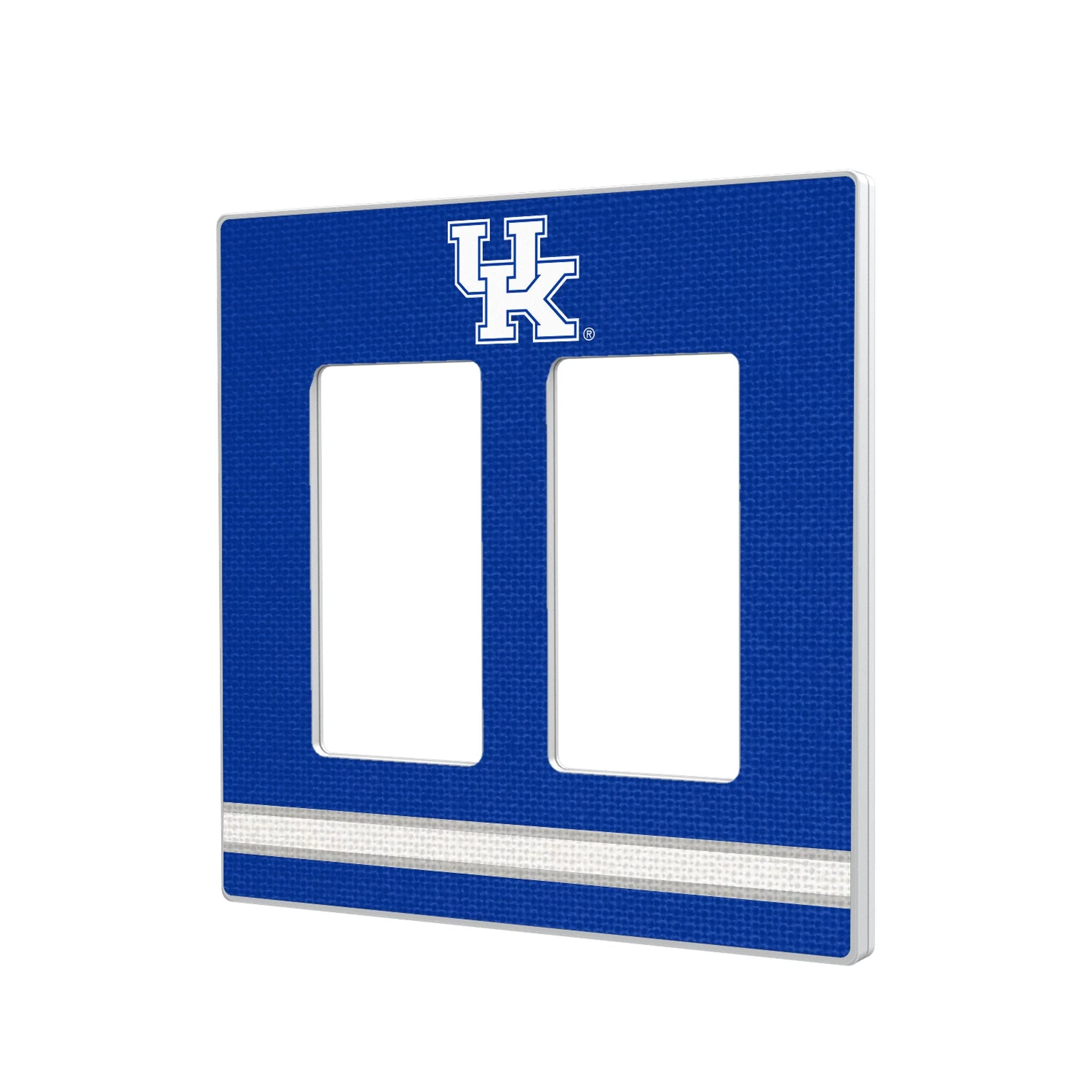 University of Kentucky Wildcats Stripe Hidden-Screw Light Switch Plate - Image 4