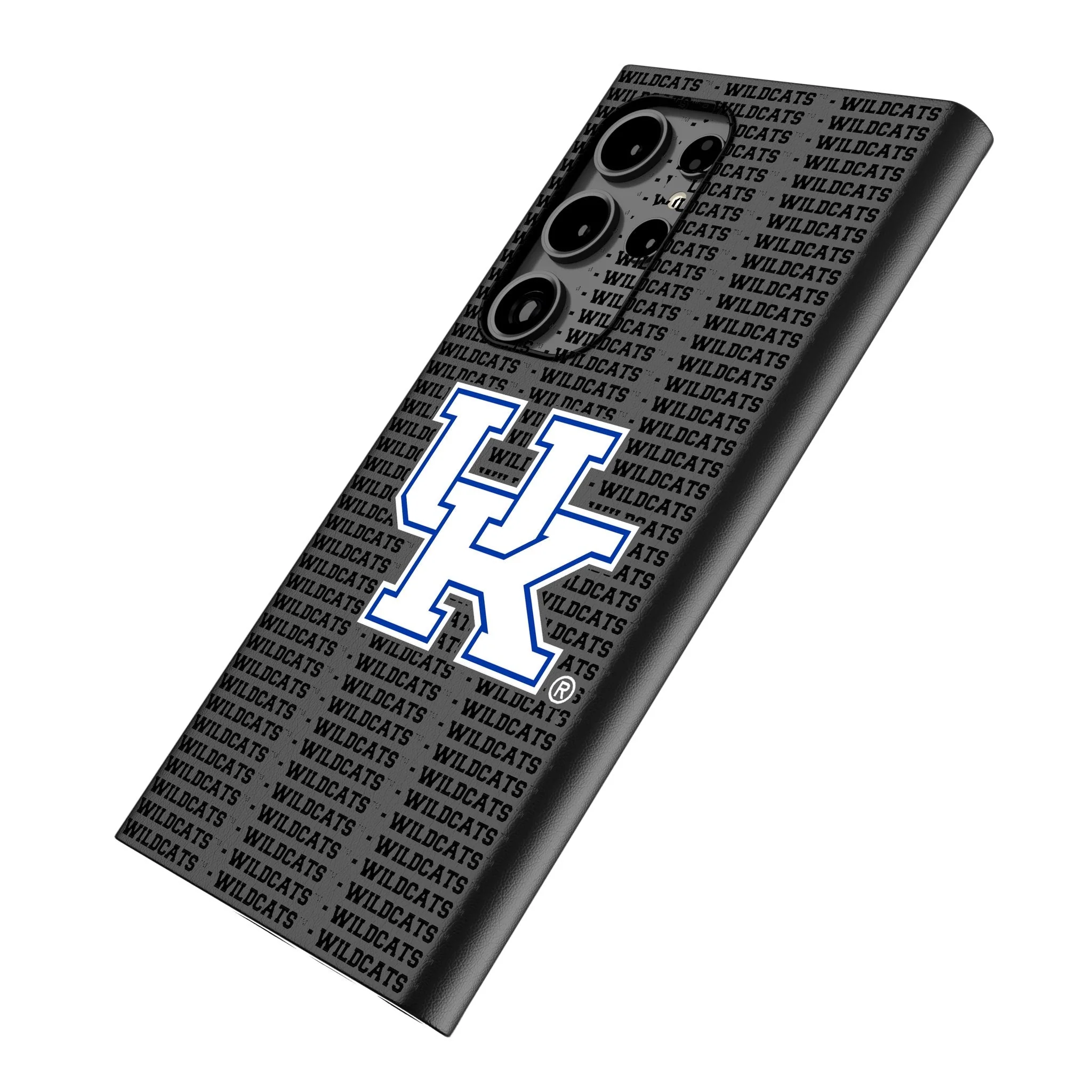 University of Kentucky Wildcats Text Backdrop MagSafe Compatible Phone Case for Samsung Galaxy - Image 2