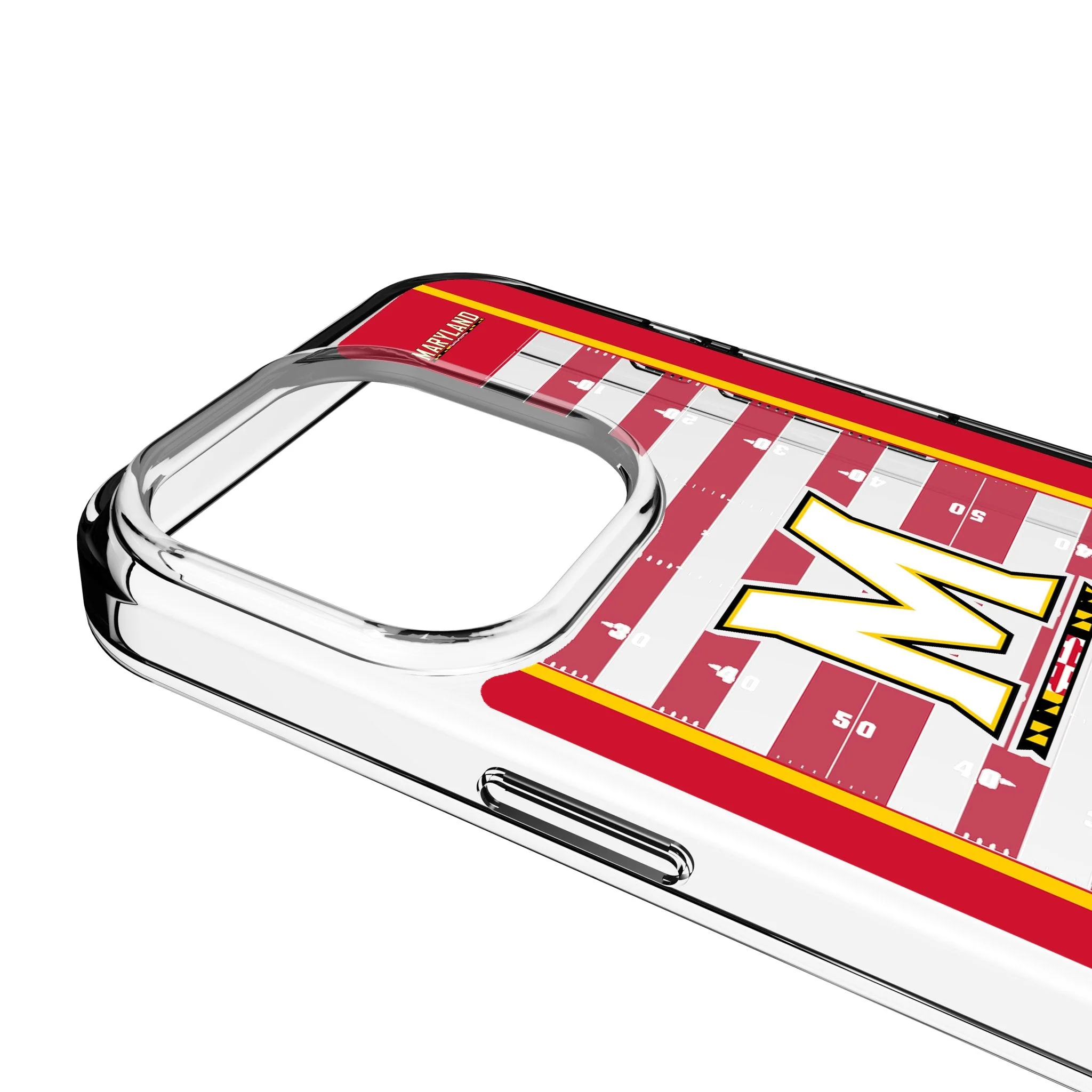 University of Maryland Terrapins Field Clear Phone Case for Apple iPhone - Image 3