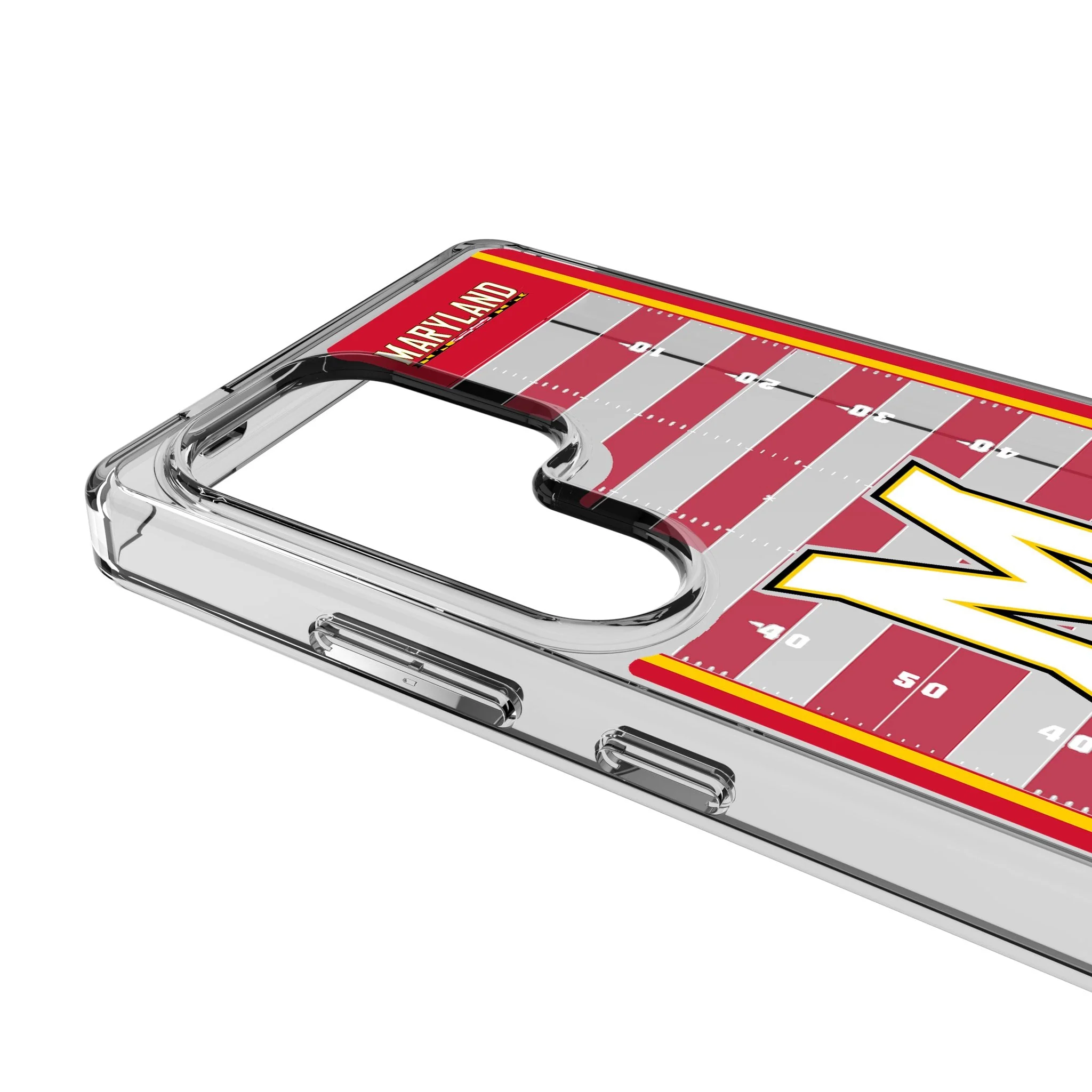 University of Maryland Terrapins Field Clear Phone Case for Samsung Galaxy - Image 3