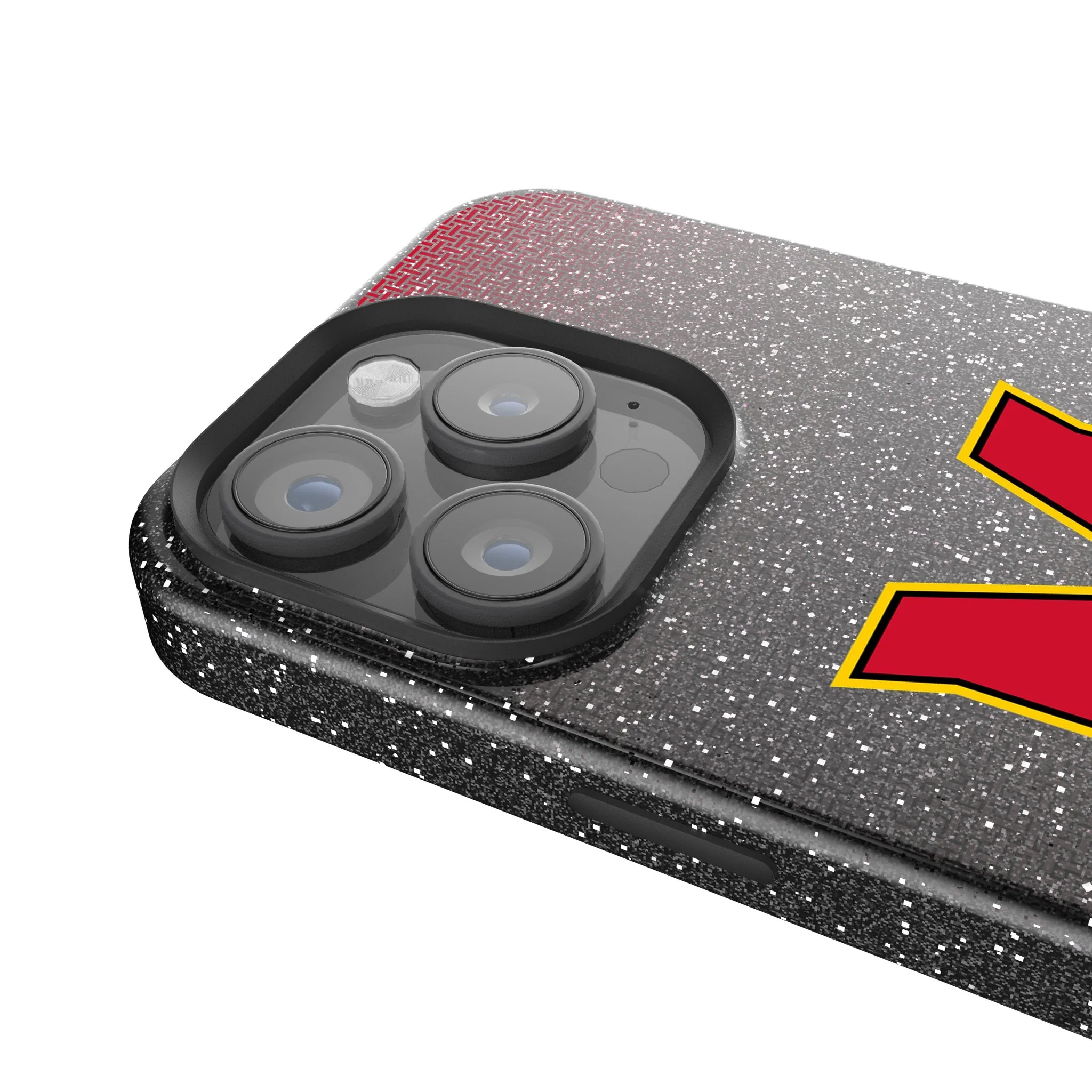 University of Maryland Terrapins Linen Bling Phone Case for Apple iPhone - Image 4