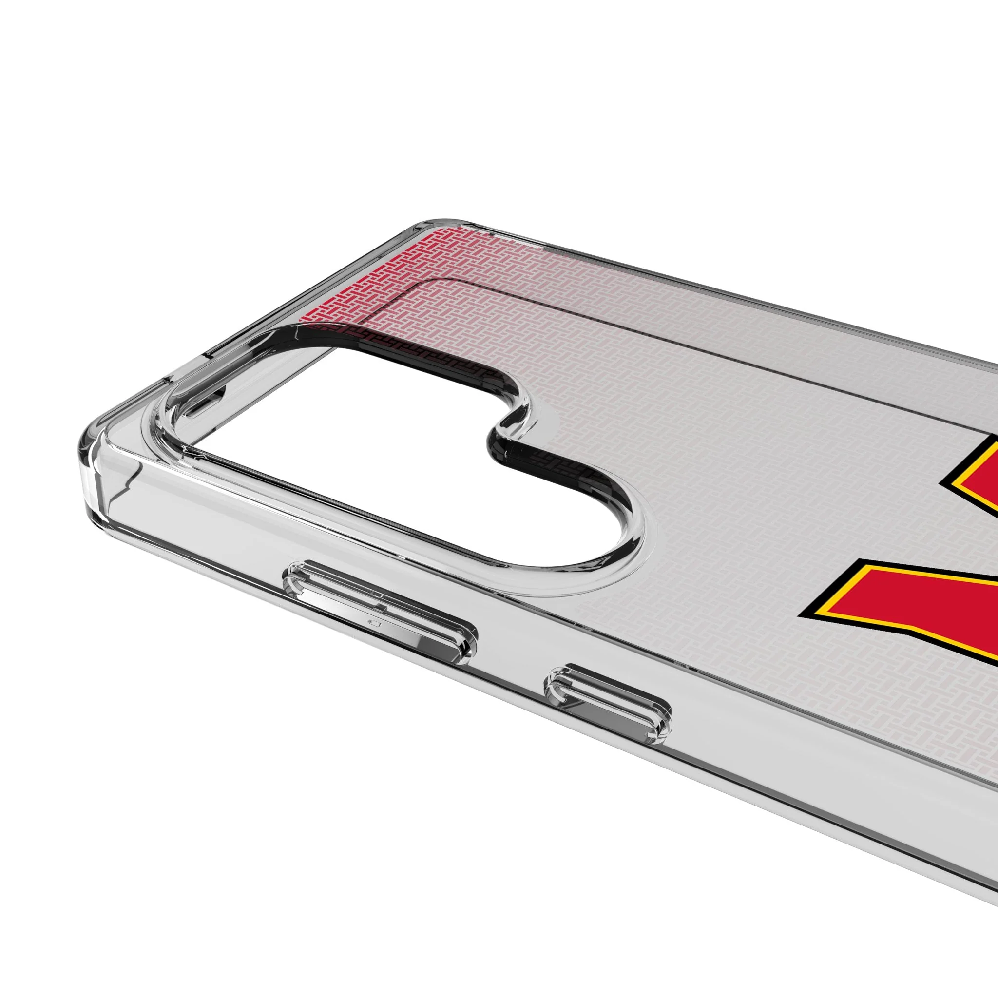 University of Maryland Terrapins Linen Clear Phone Case for Samsung Galaxy - Image 3