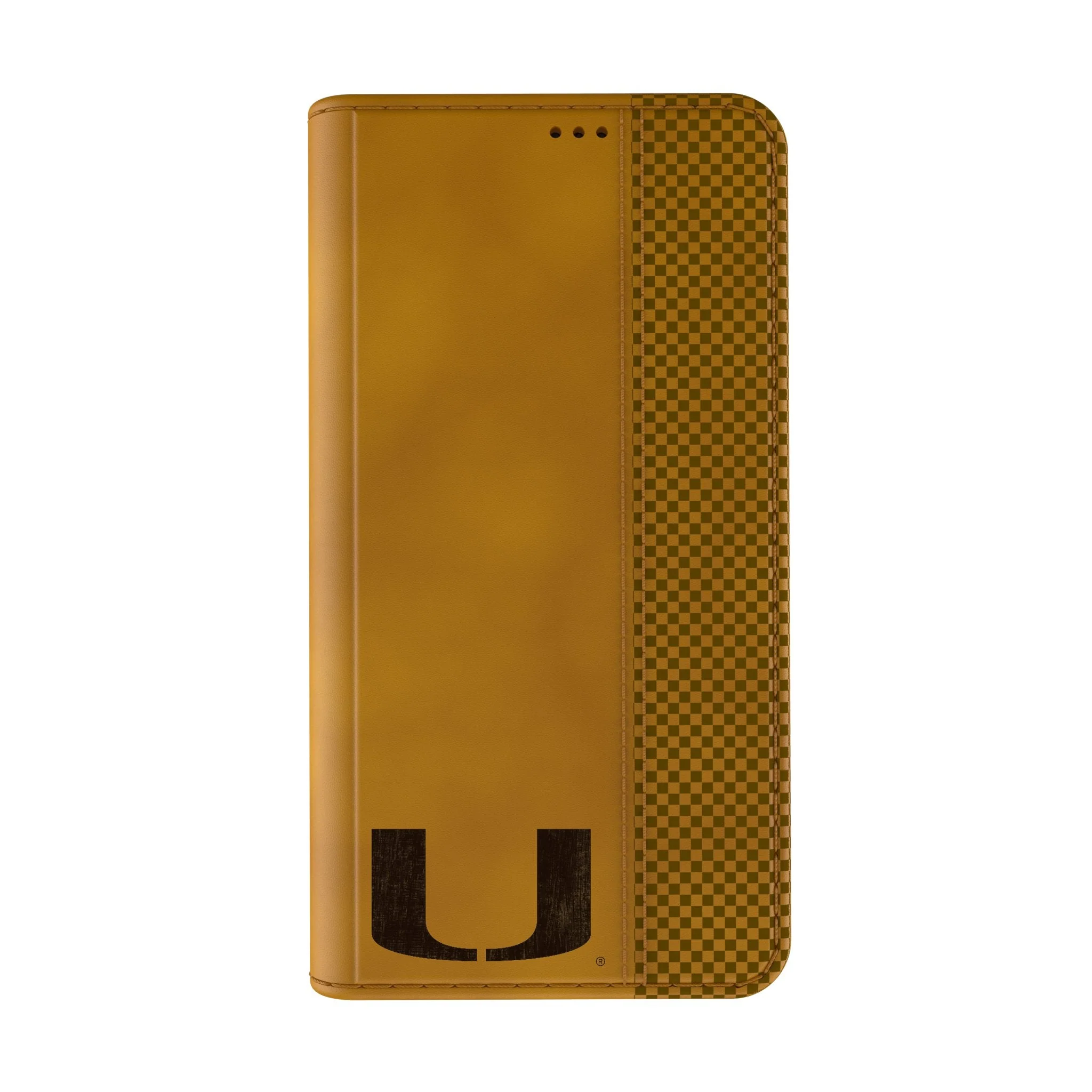 University of Miami Hurricanes Burn Folio Phone Case for Apple iPhone - Image 2