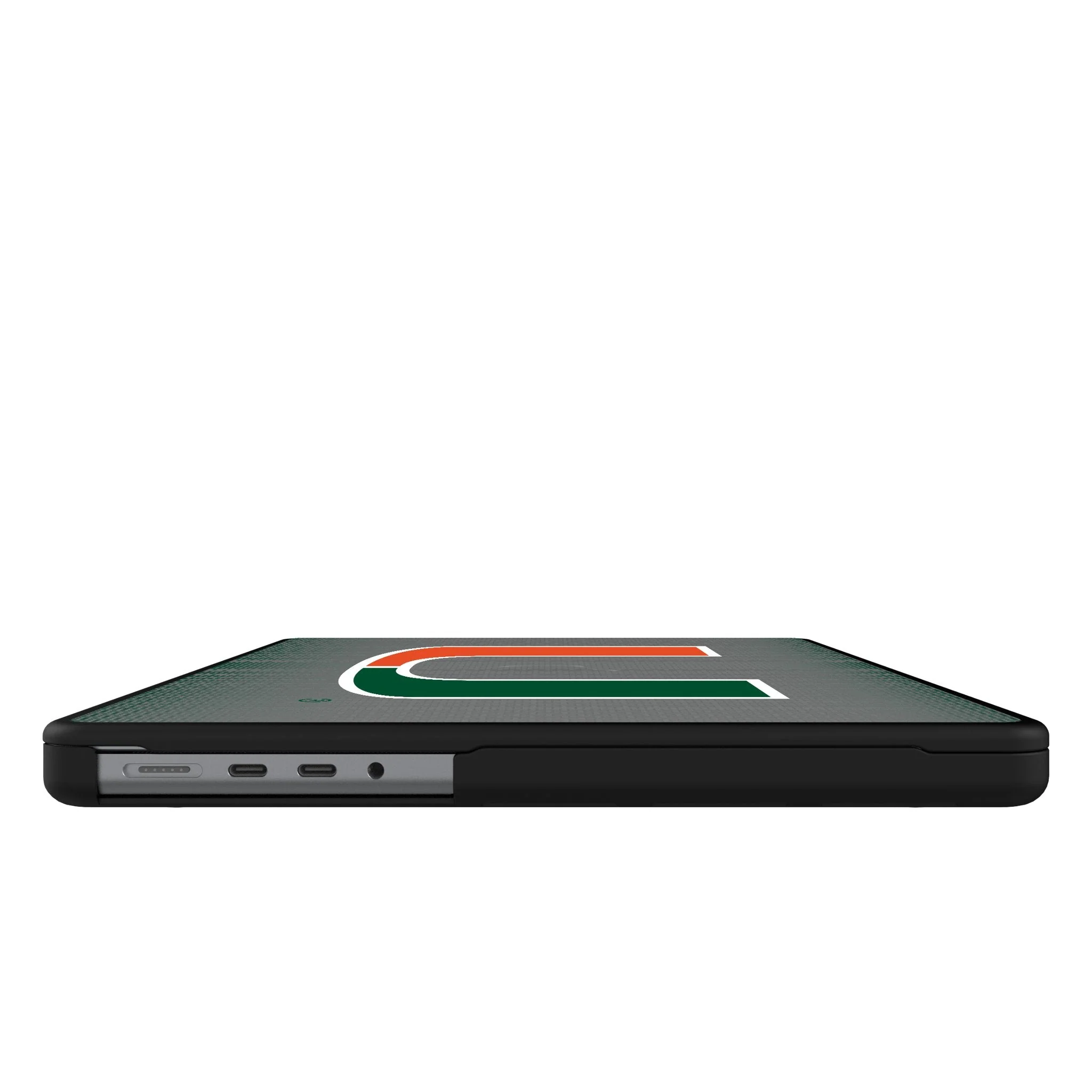 University of Miami Hurricanes Linen Laptop Case for Apple MacBook - Image 6